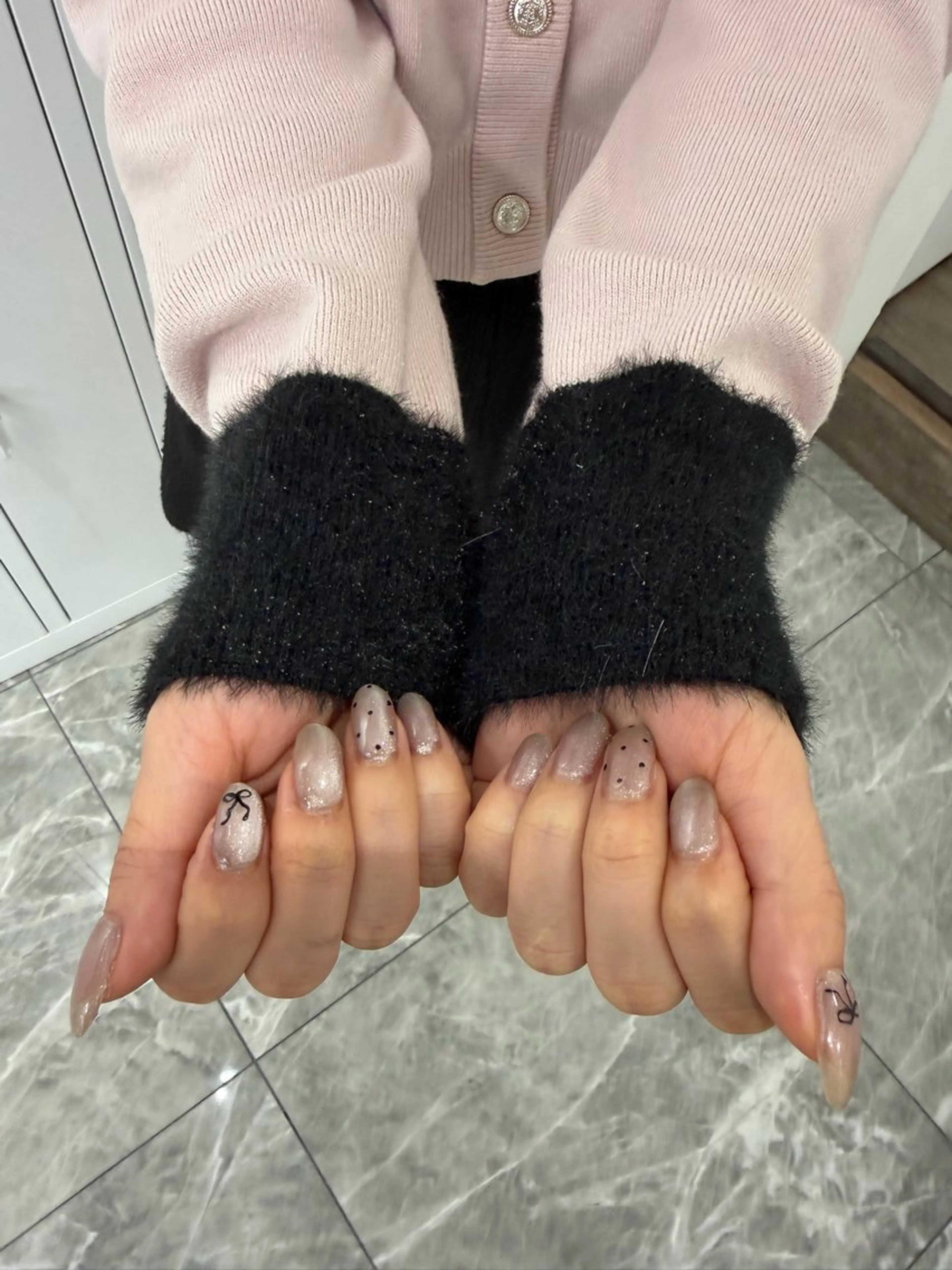 ミラーorマグネット💅🏻🌈(オフ/ケア込み)の写真