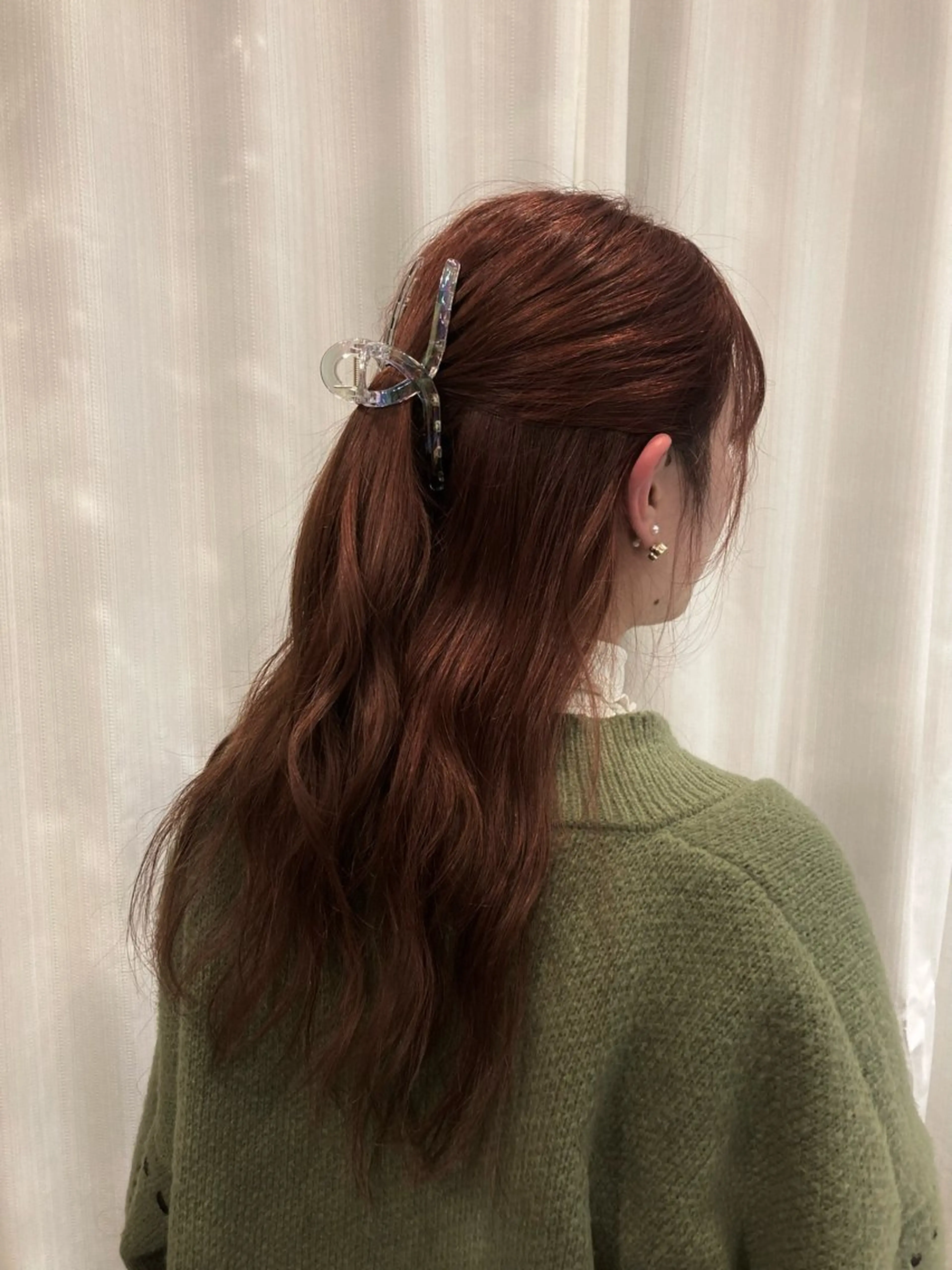 カラー ハマノ ミユのヘアスタイル