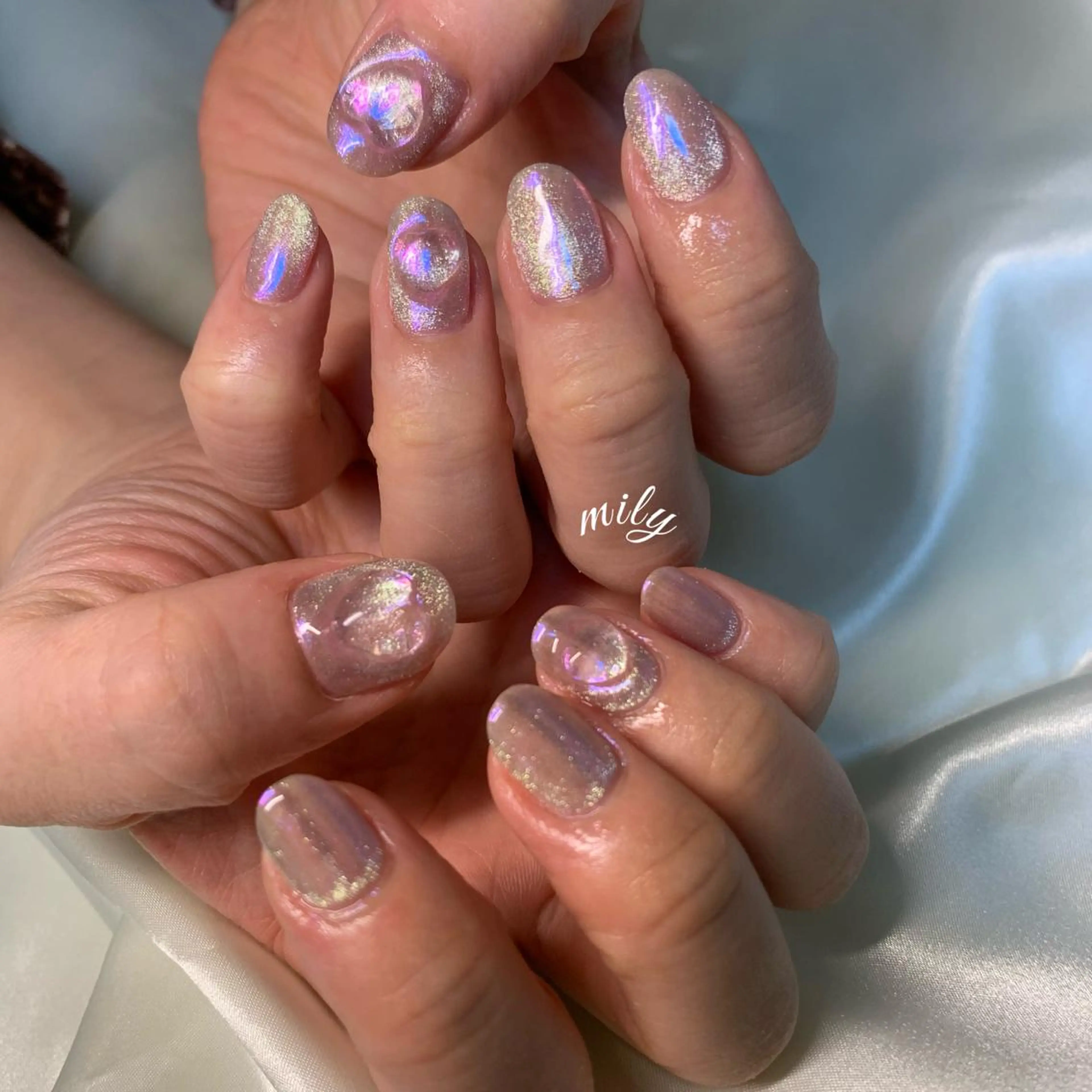 ネイル mily_harajuku所属・韓国ネイル☁️ haruna🌛のネイルデザイン