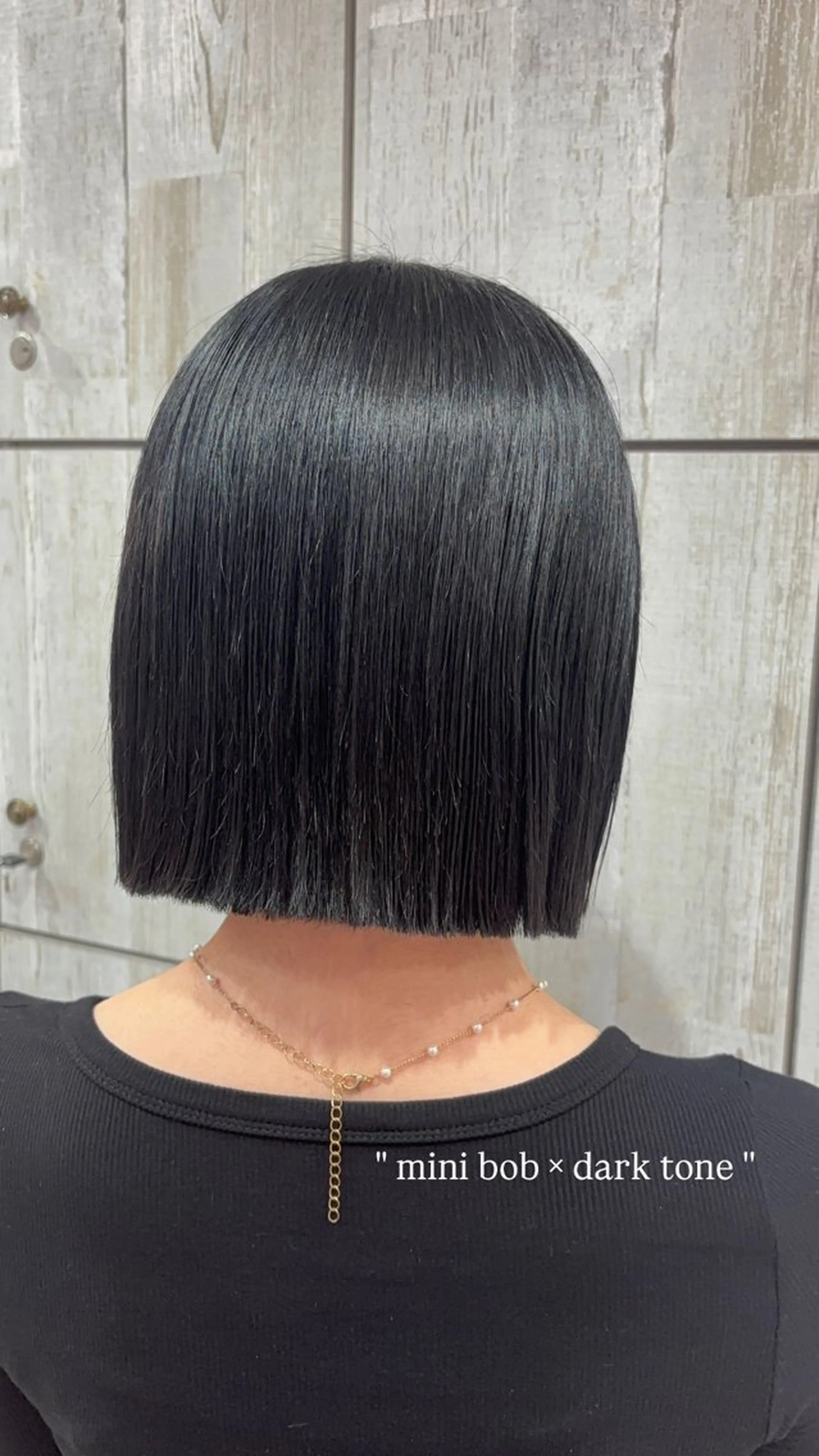 カラー ボブ カット ヘアカラー 髙杉 舞羽のヘアスタイル