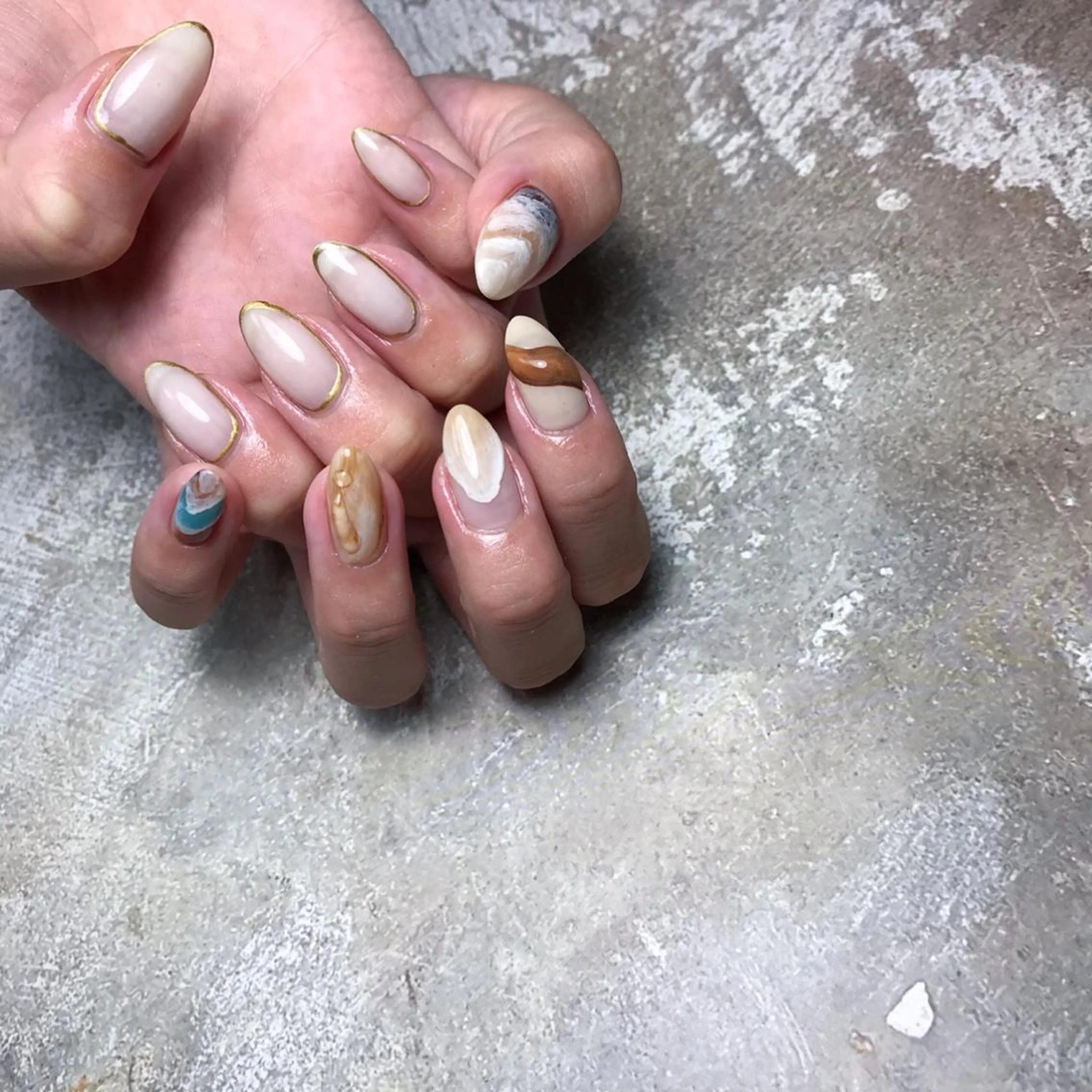 ネイル ハンドネイル 💅chainail _aiのネイルデザイン