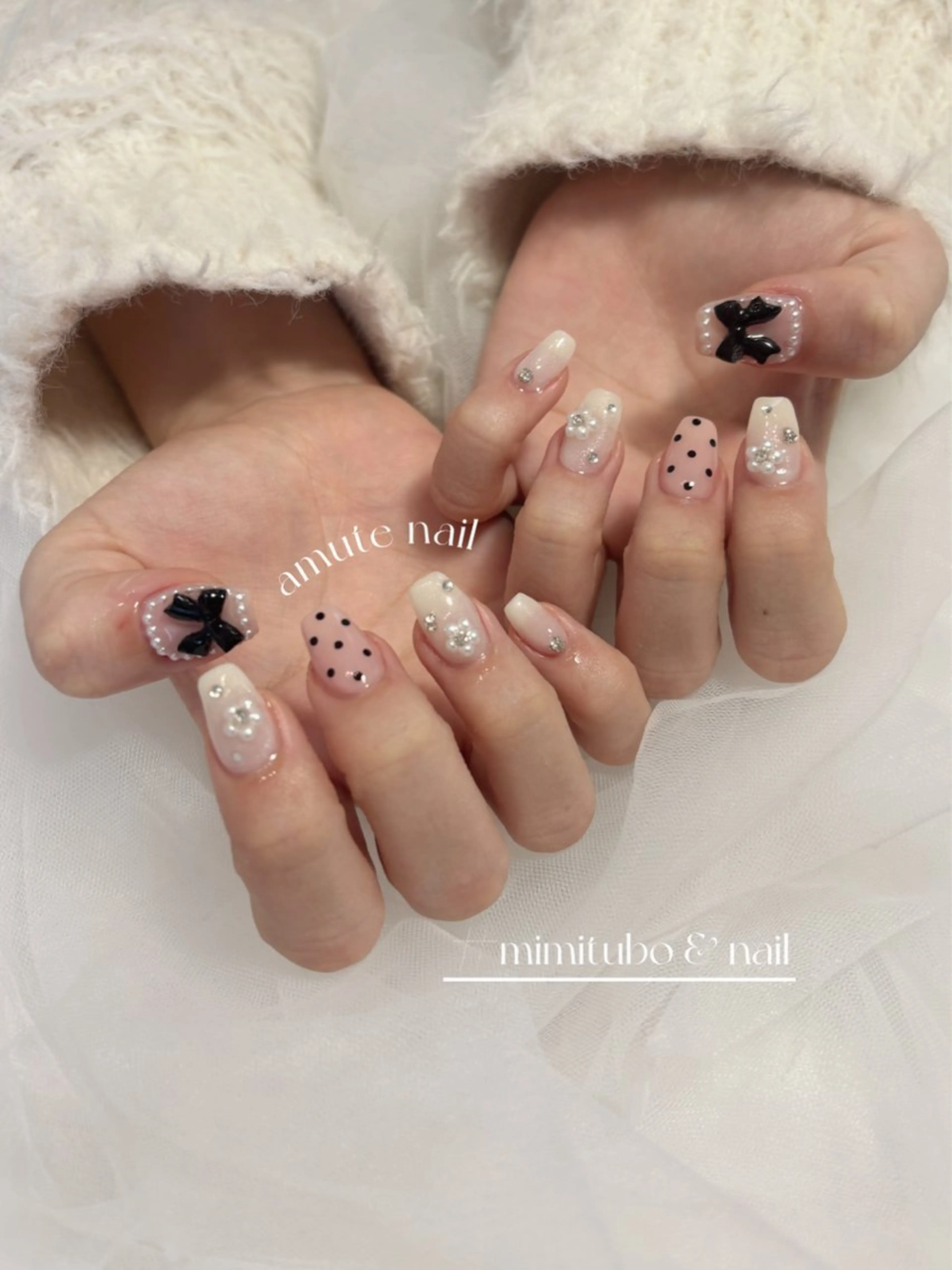 ネイル ハンドネイル Amute nailのネイルデザイン