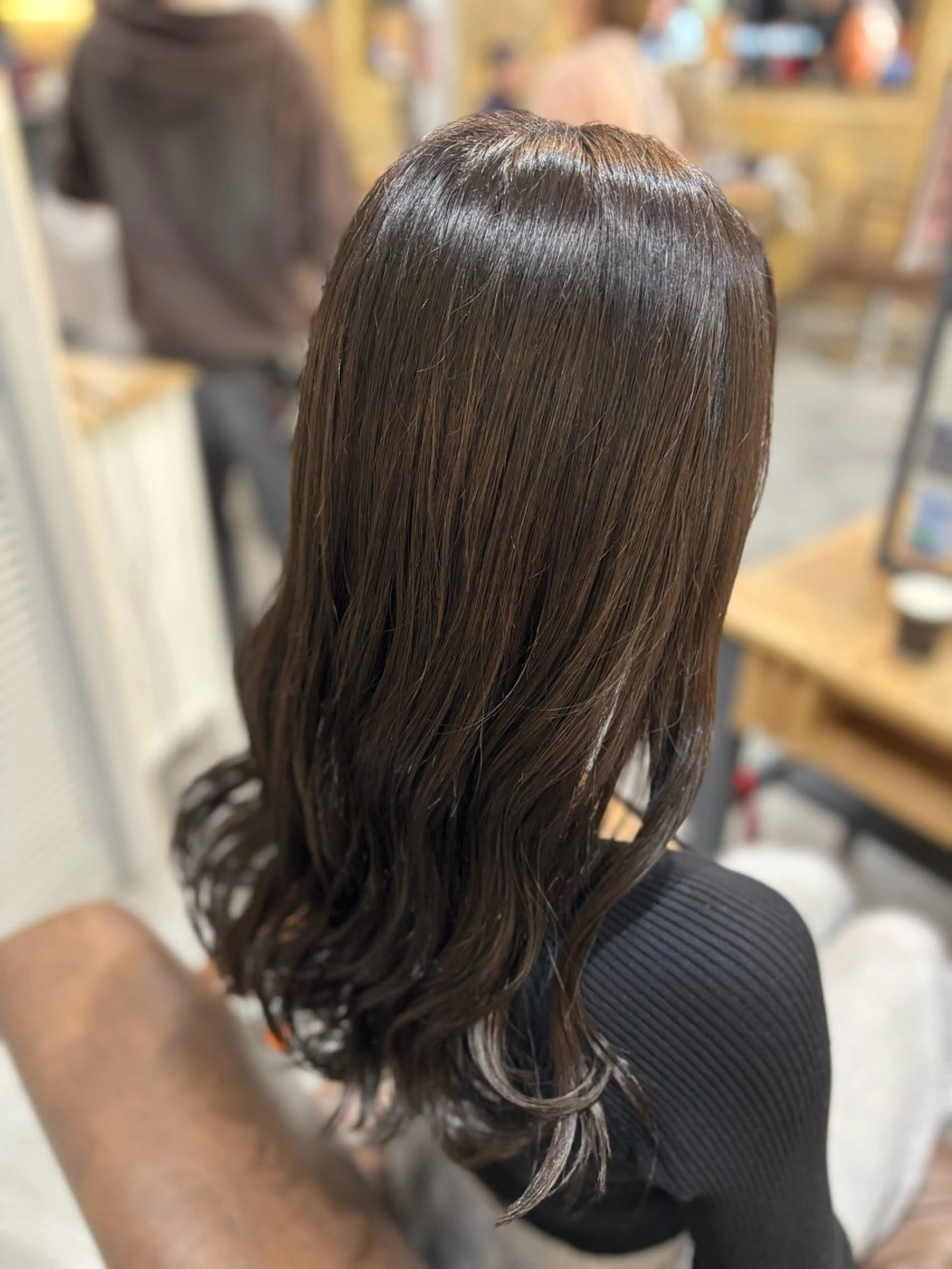 ロング カラー カット ヘアカラー トリートメント ❄️中野侑香❄️ ハイライト/ブリーチのヘアスタイル