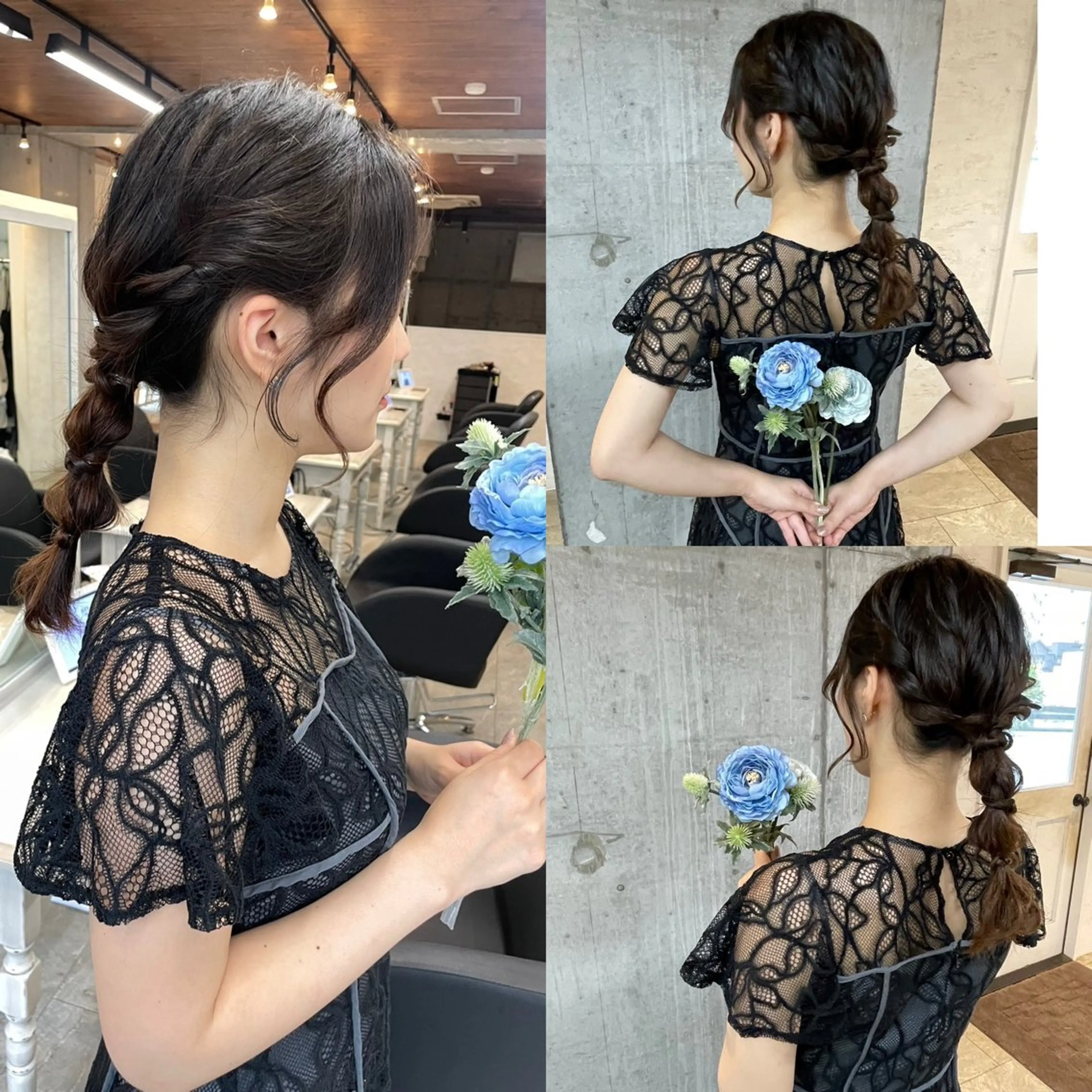 ヘアアレンジ ヘアセット 美髪× ヘアセット✨Araiのヘアスタイル