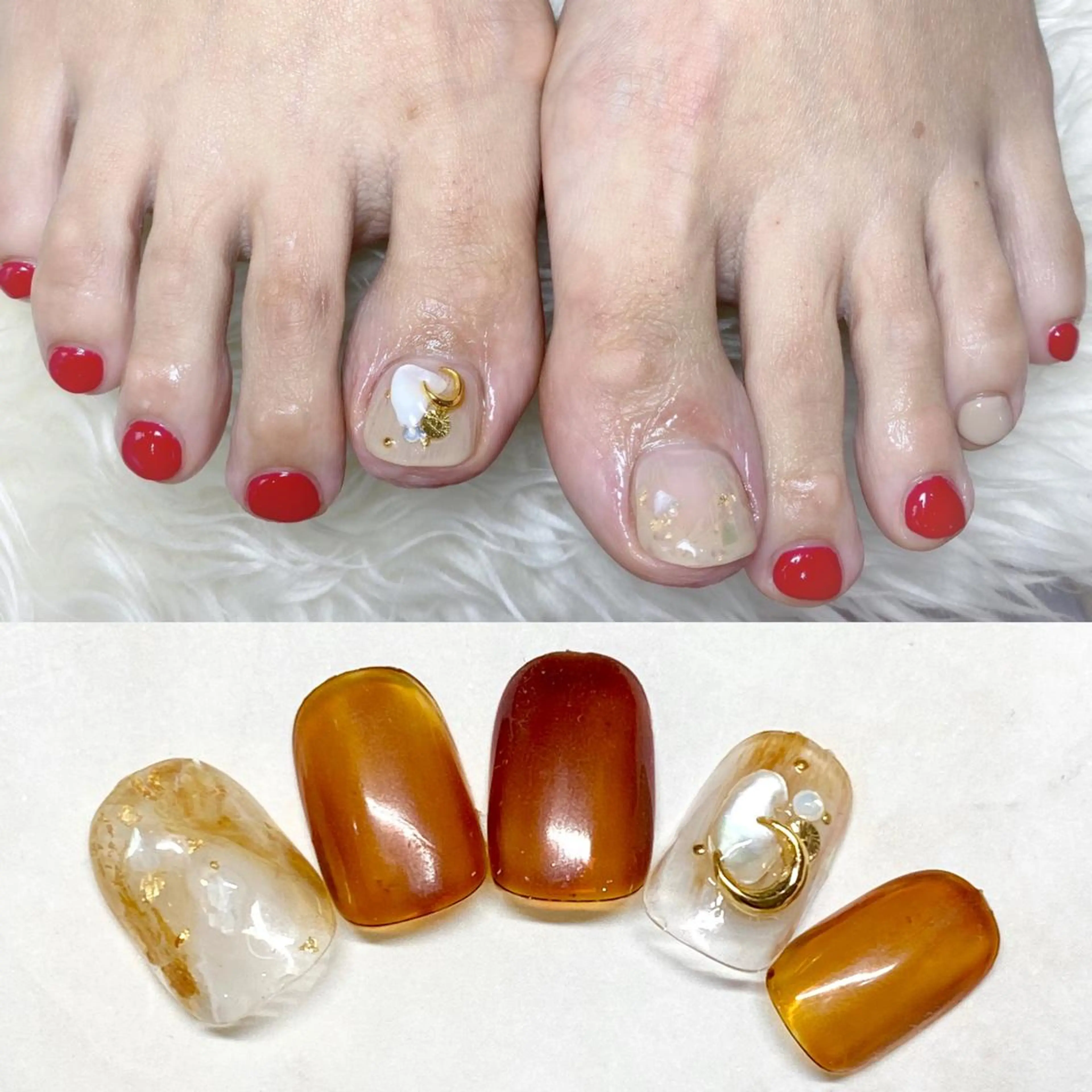 ネイル アートネイル フットネイル ハンドネイル Nail&eye Belire 新宿のネイルデザイン