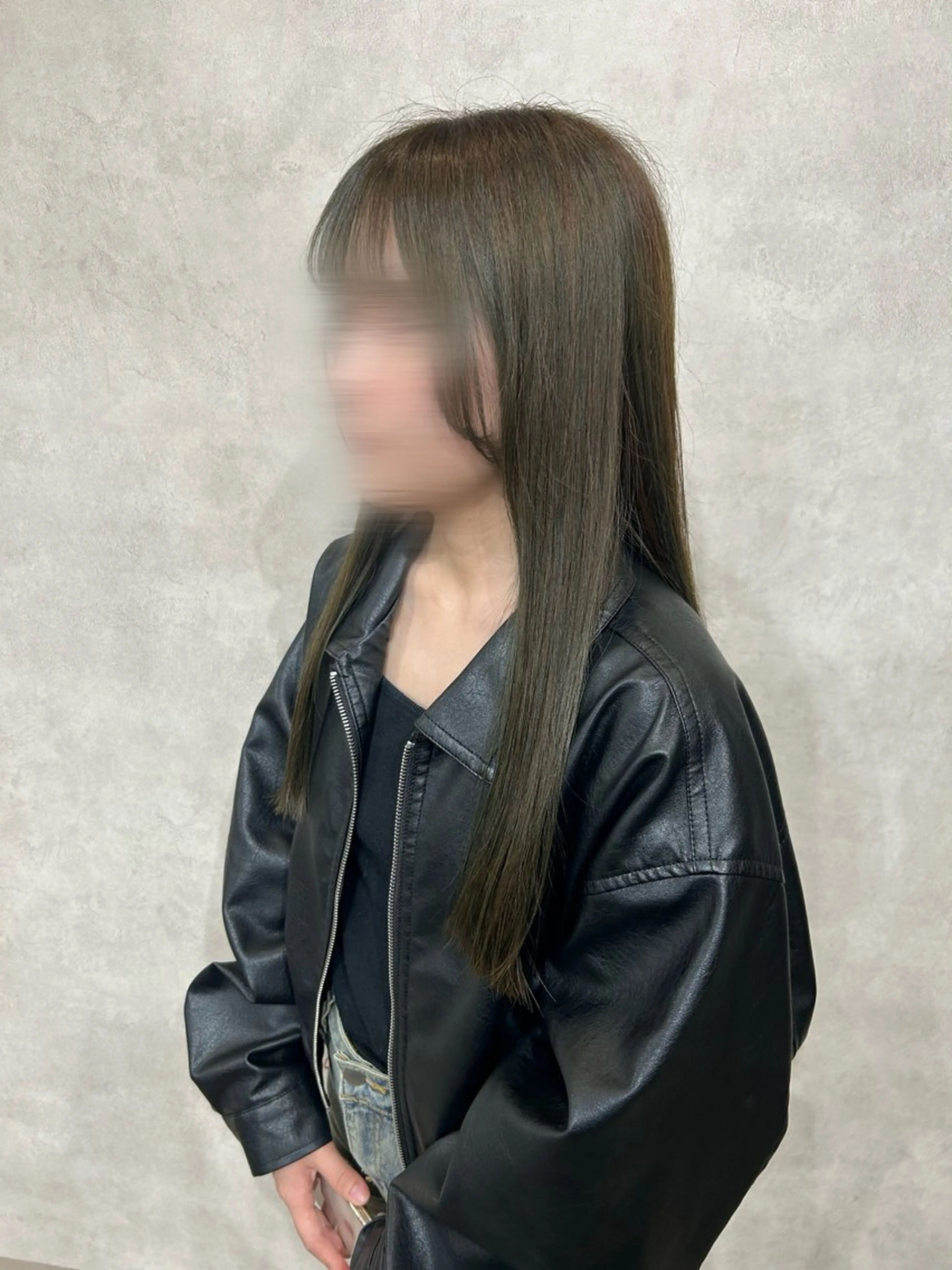 ロング 上島 愛永のヘアスタイル