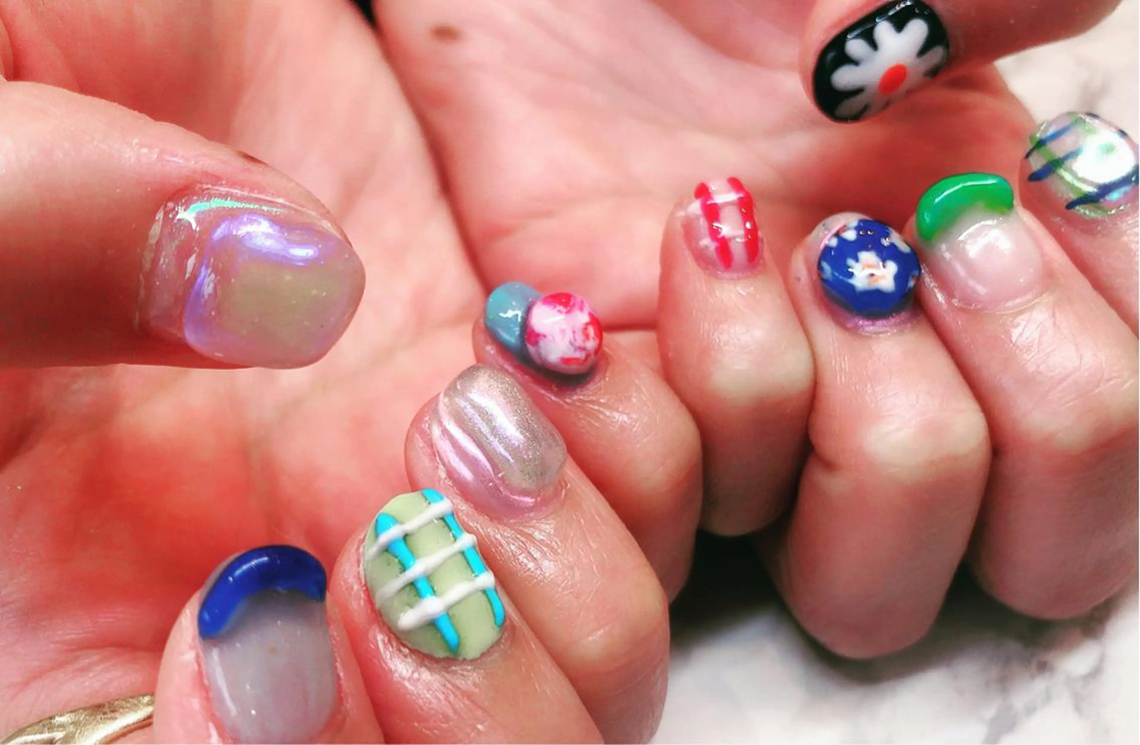 ネイル noix nail &eyeのネイルデザイン