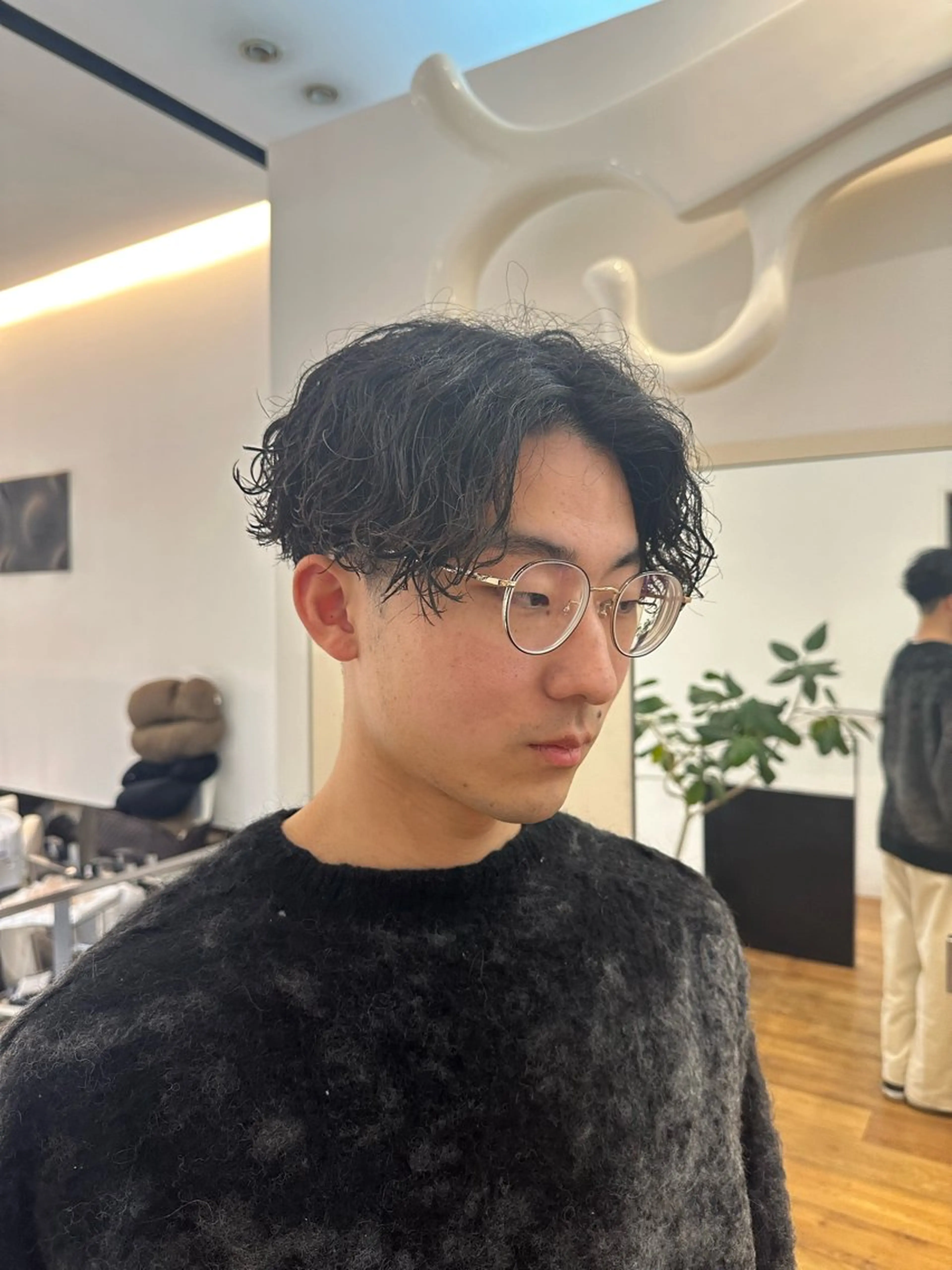 【メンズ限定】ミニモ限定価格！カット＋デザインパーマの写真