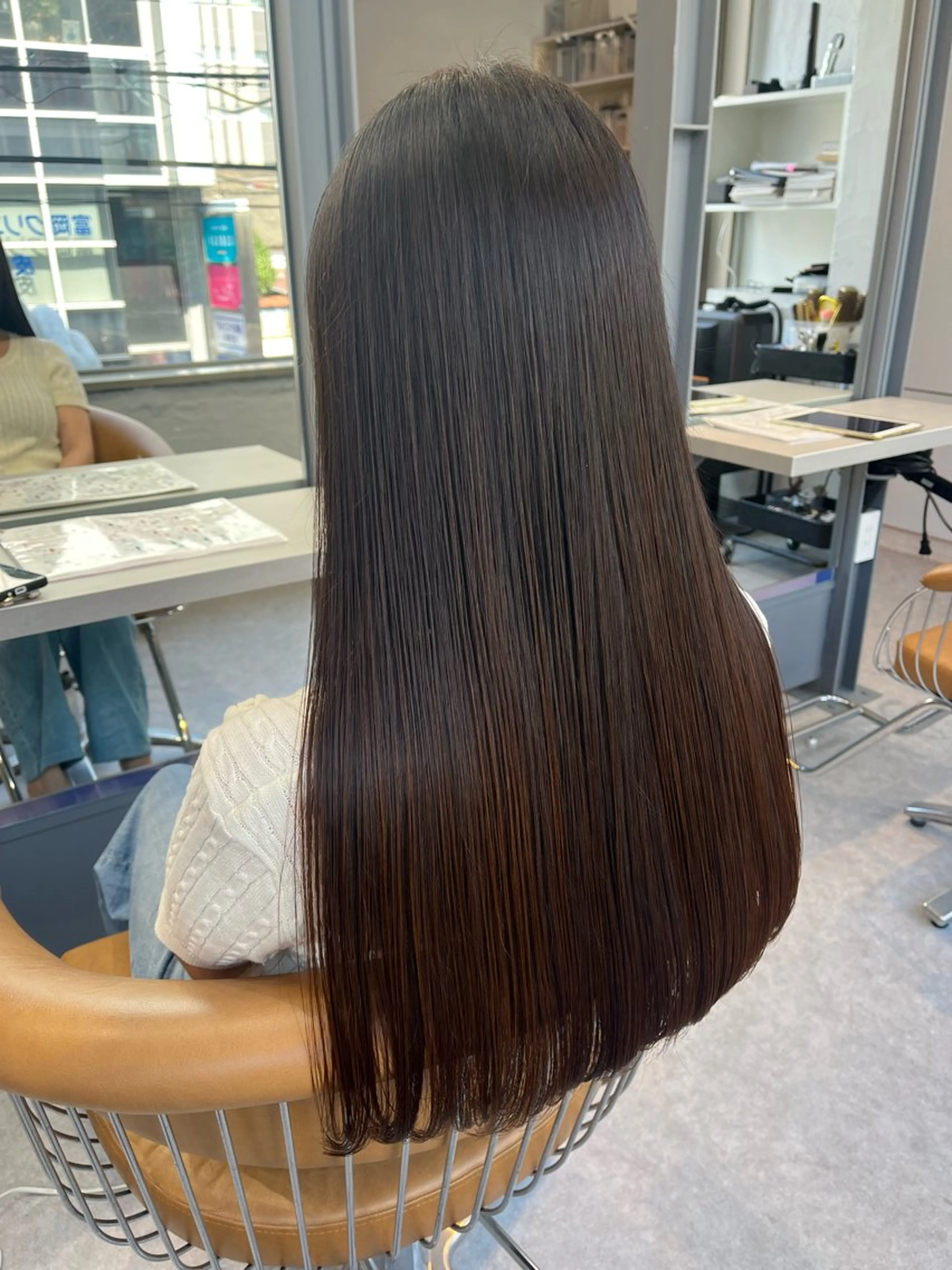 パーマ カット 縮毛矯正 うしだ かおるのヘアスタイル