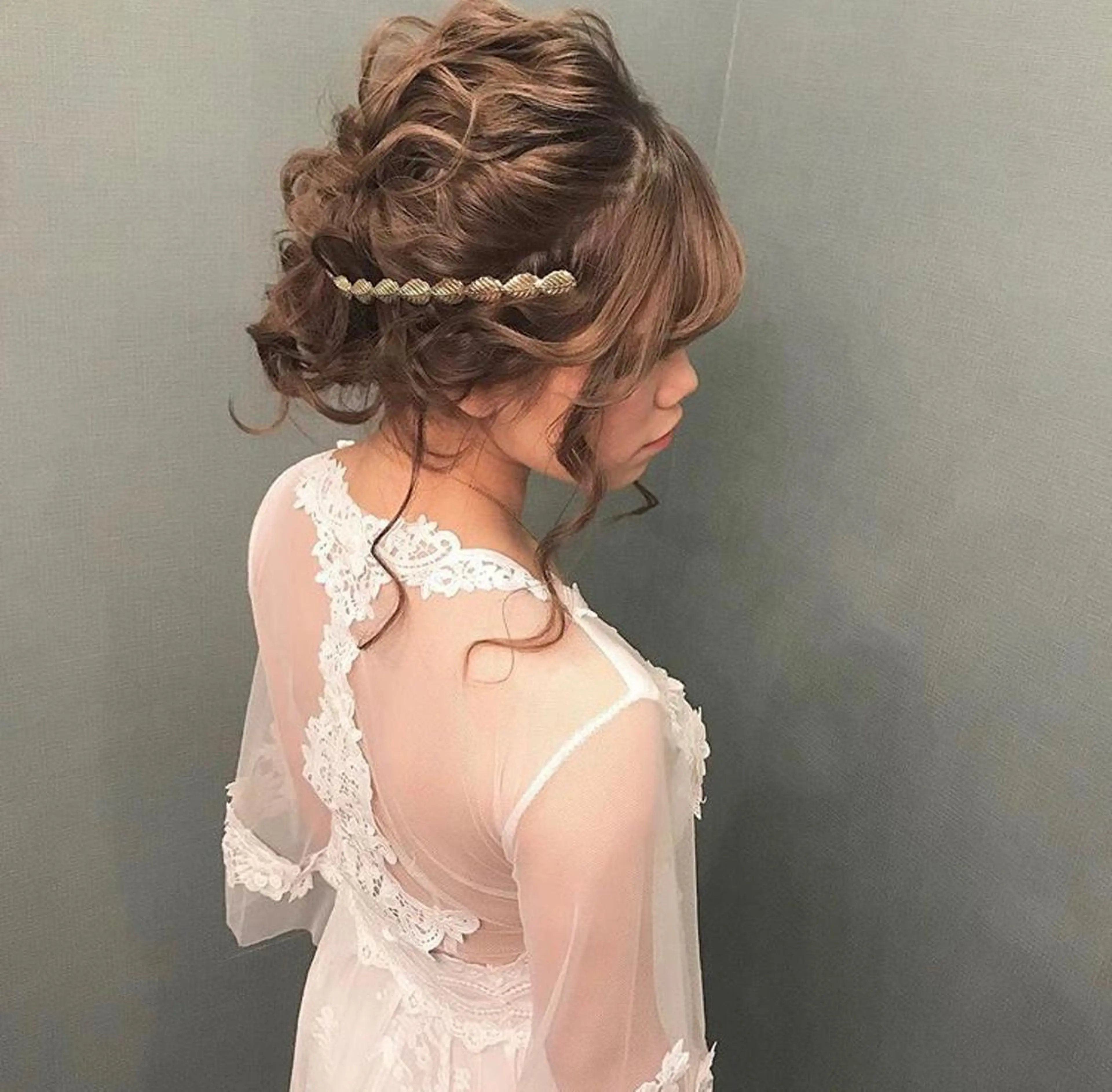 ヘアアレンジ デート ヘアセット 玉木 育実のヘアスタイル