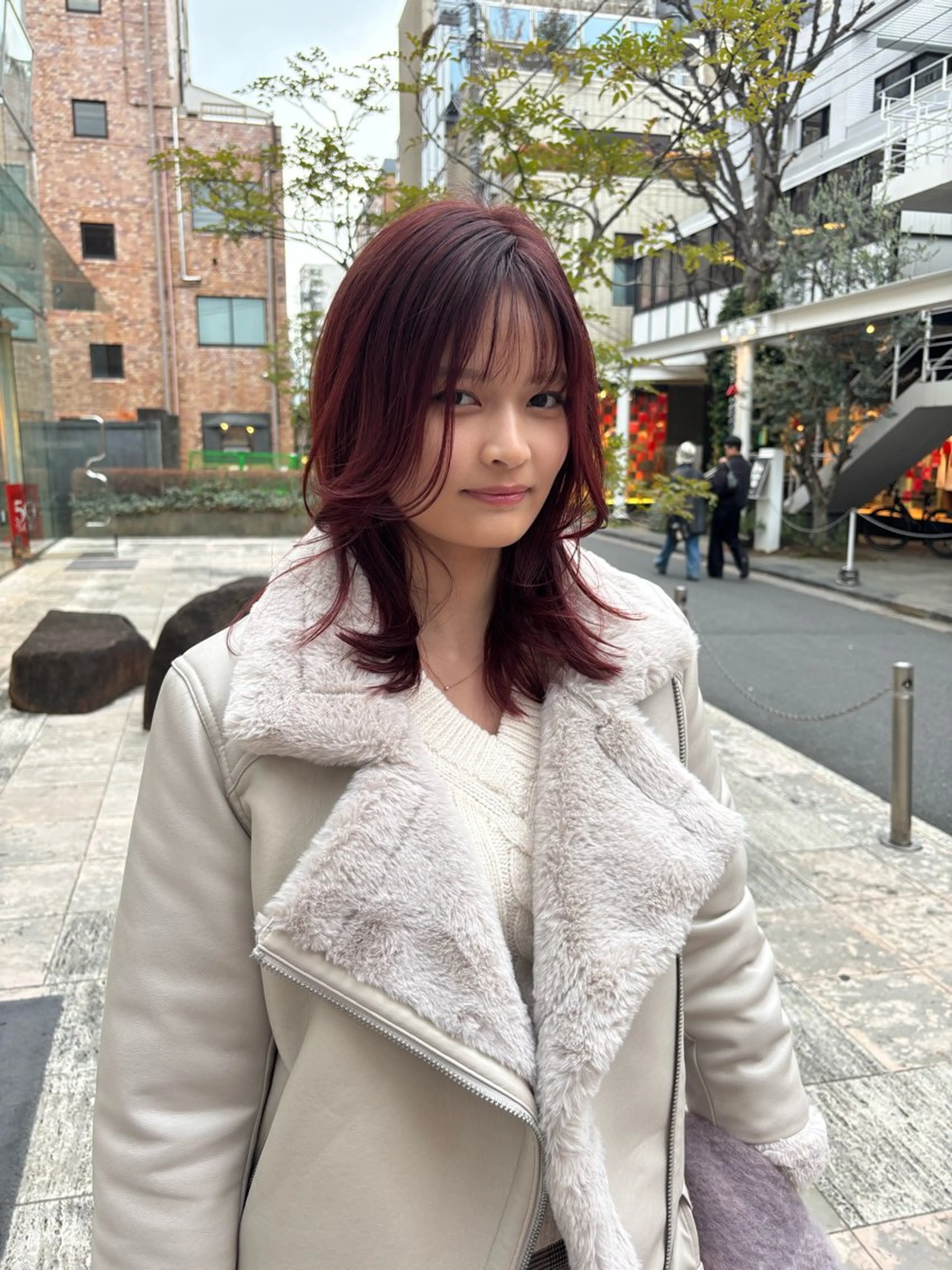 ミディアム カラー Kitamura Tokoのヘアスタイル