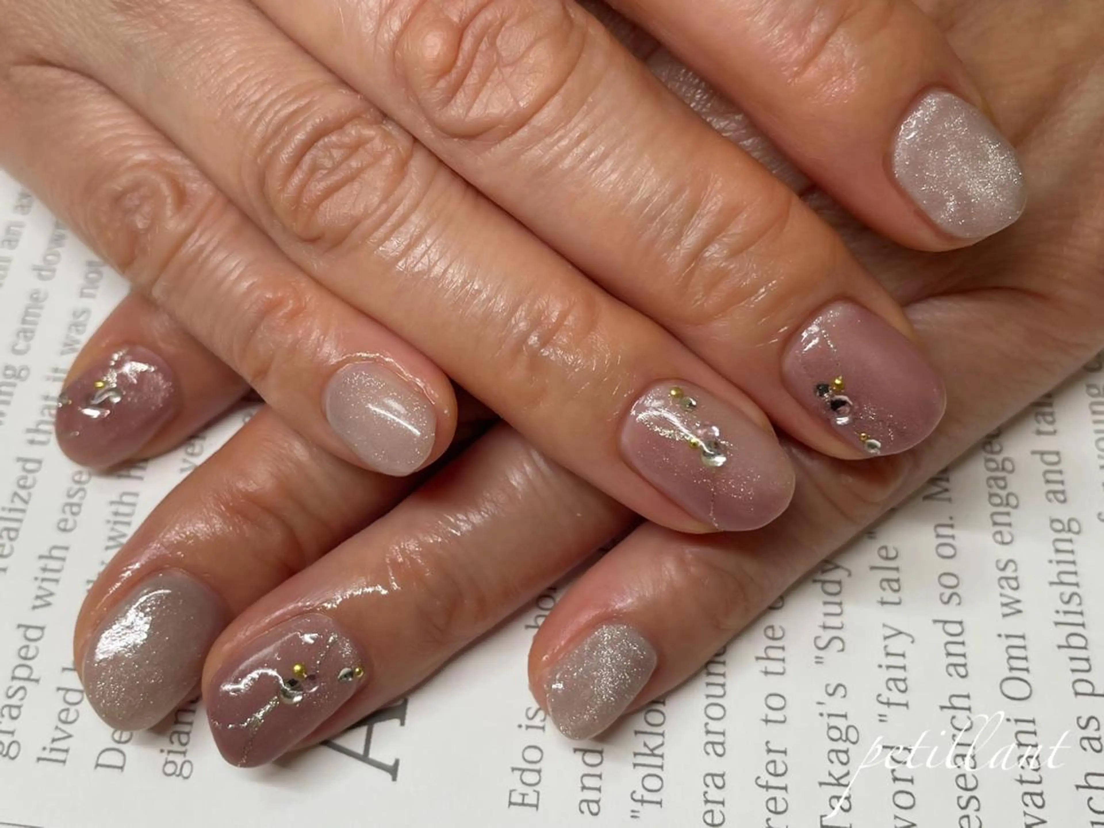ネイル nail salon petillantのネイルデザイン