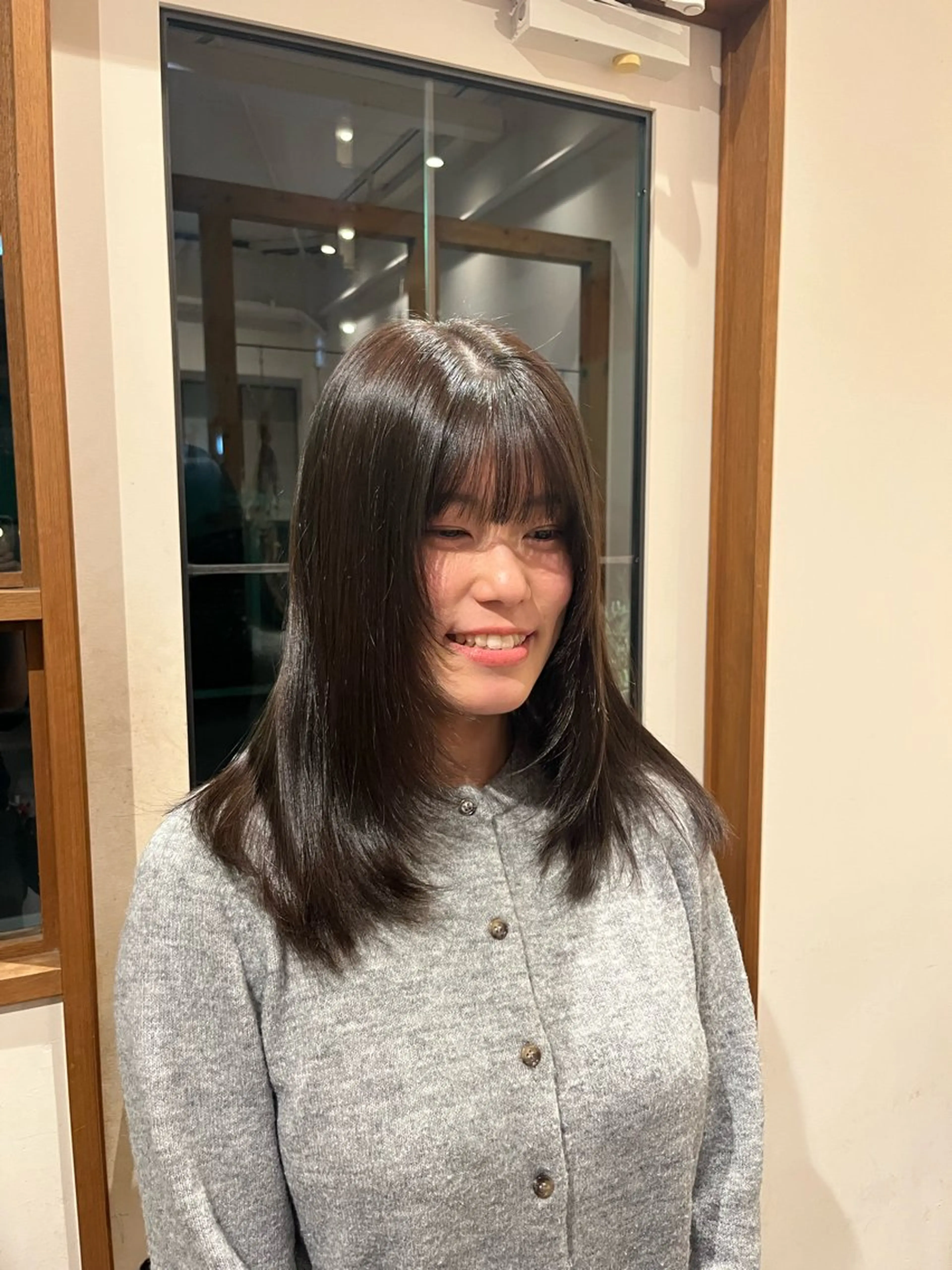 カラー ヘアカラー 高山 桃子のヘアスタイル