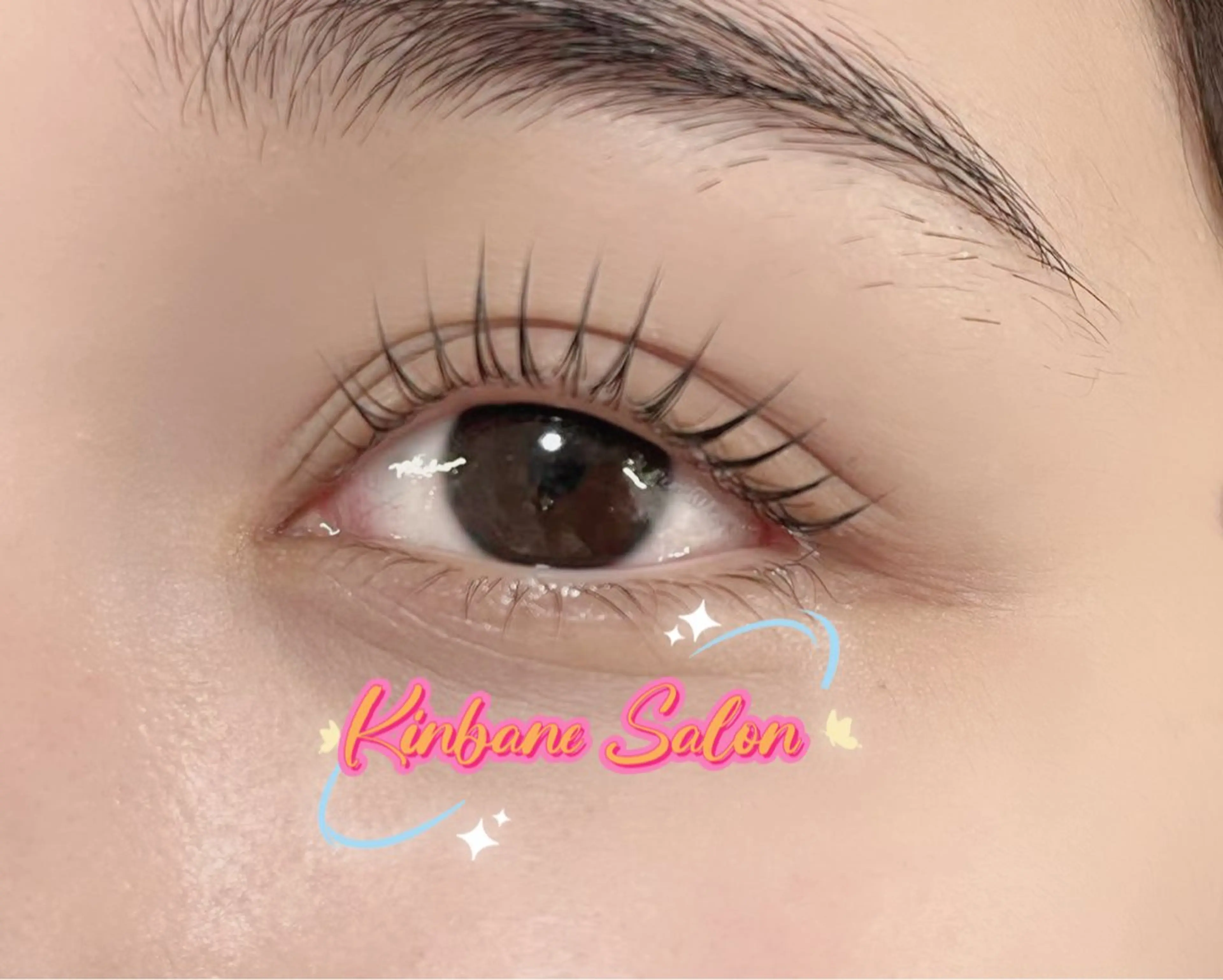マツエク・マツパ 韓国風マツエク パリジェンヌラッシュリフト まつげパーマ 下まつげエクステ 一重×まつ毛パーマ マツパ キンバネ・サロン 高田馬場店のマツエク・マツパデザイン