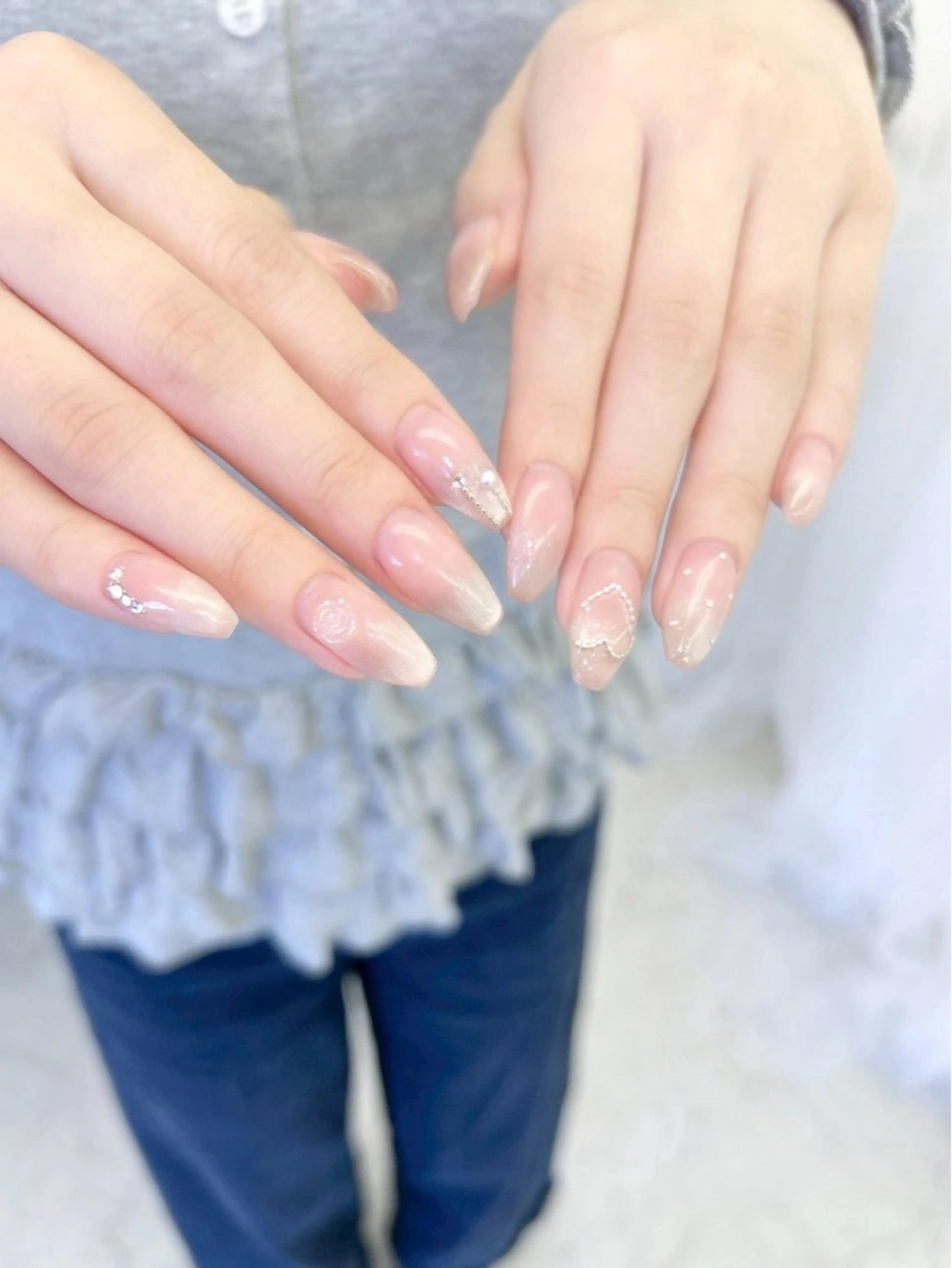 ネイル うるキラ✨ワンホン yuka🥂のネイルデザイン