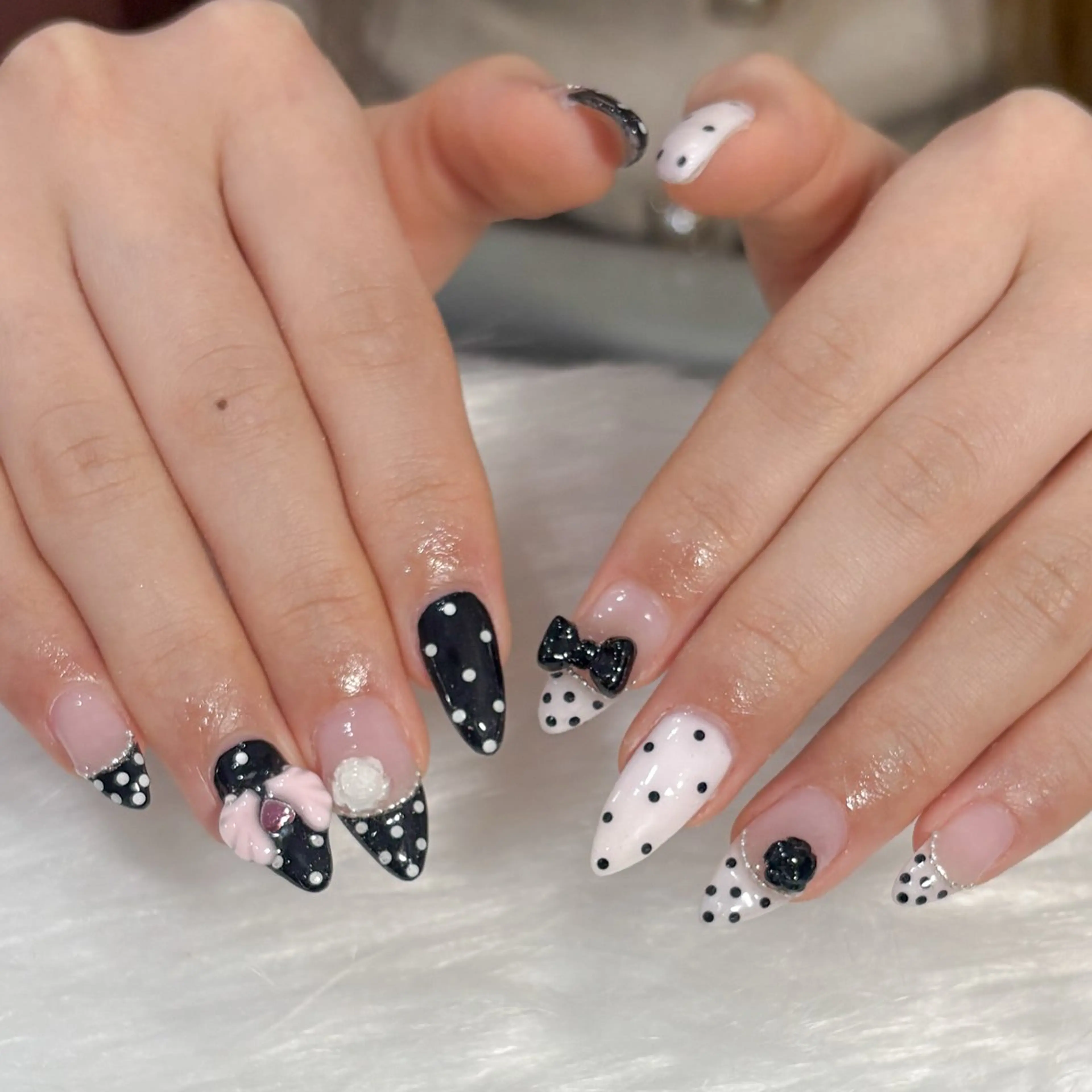 🍒やり放題ネイル🍒  画像持ち込み👍🏻✨︎´- 『オフありOK👌🏻 ̖́-︎』の写真