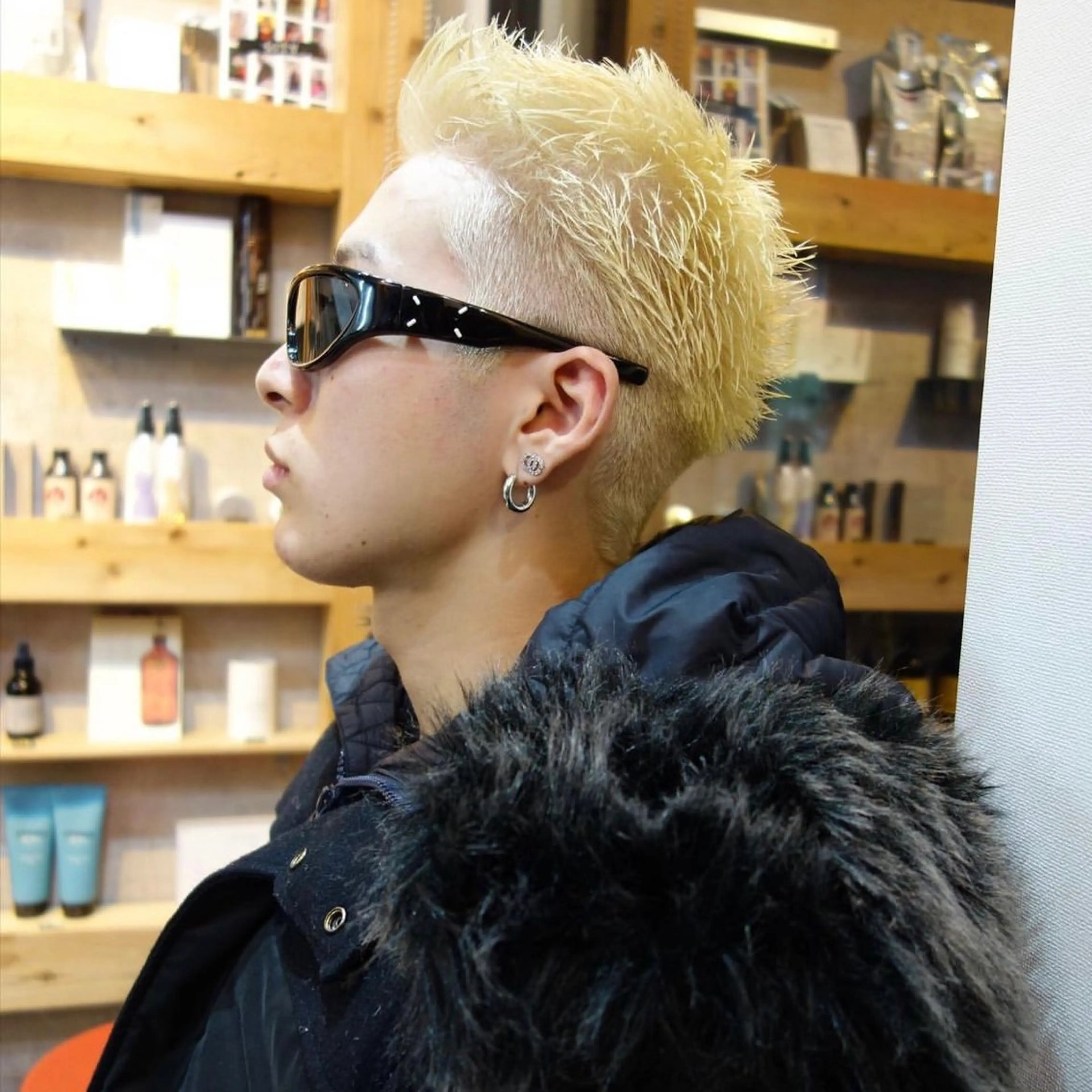 ショート カラー メンズ 花香竜太/エクステ /ハイトーンカラーのヘアスタイル