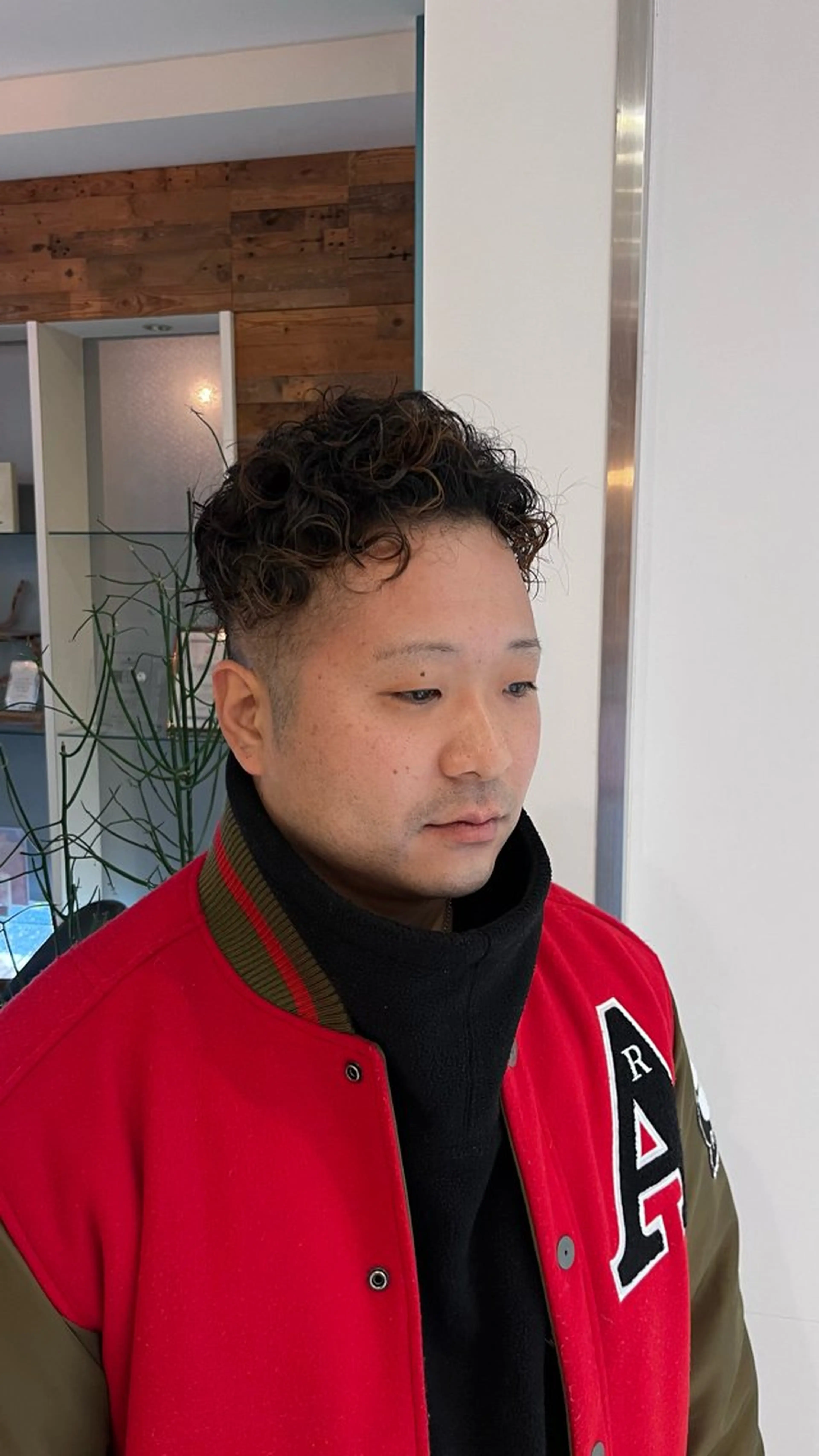 ショート パーマ メンズ メンズパーマ メンズツイストパーマ スパイラルパーマ ツイストパーマ パーマ レディースパーマ/ 長久手/フウカのヘアスタイル