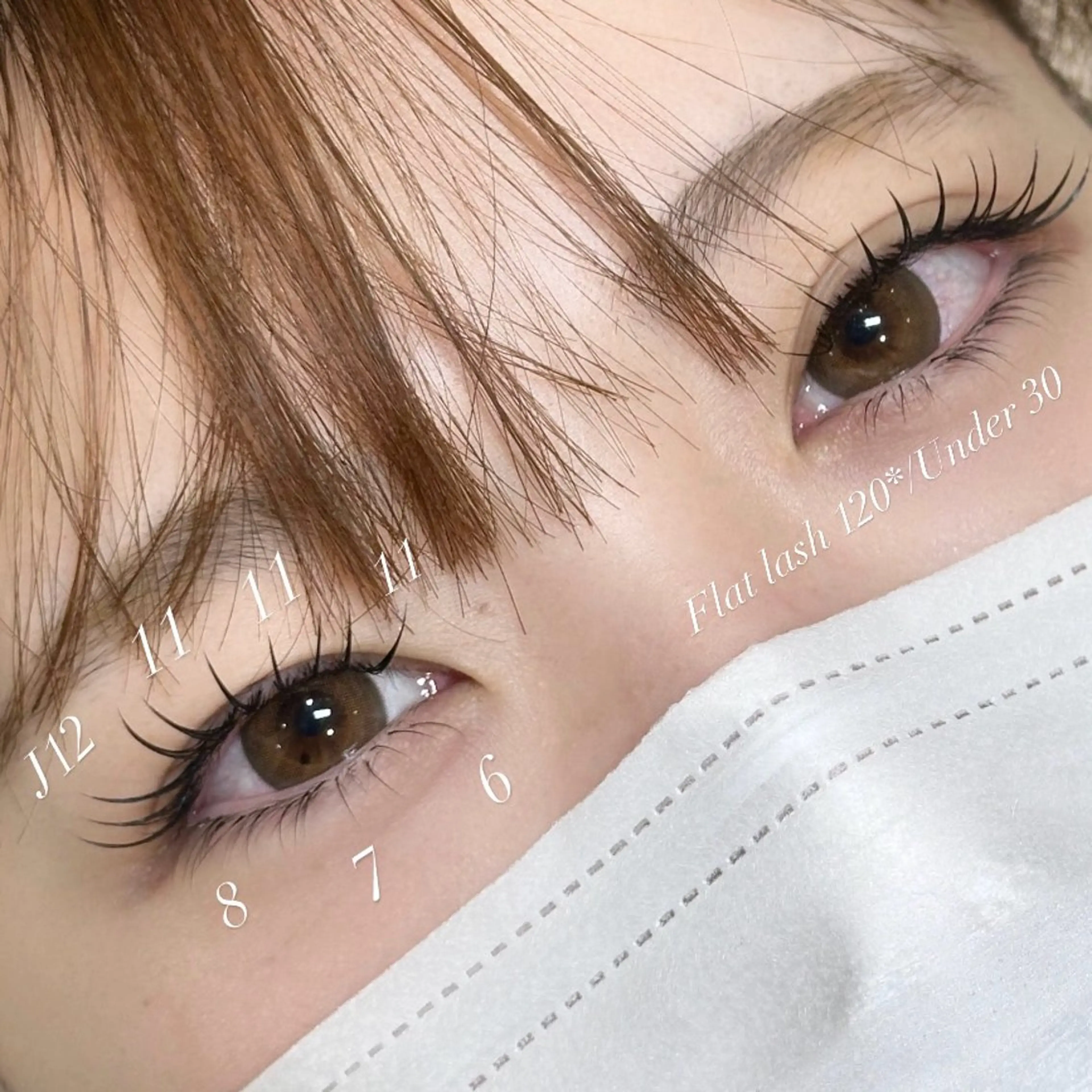 マツエク・マツパ AILEEN *のマツエク・マツパデザイン