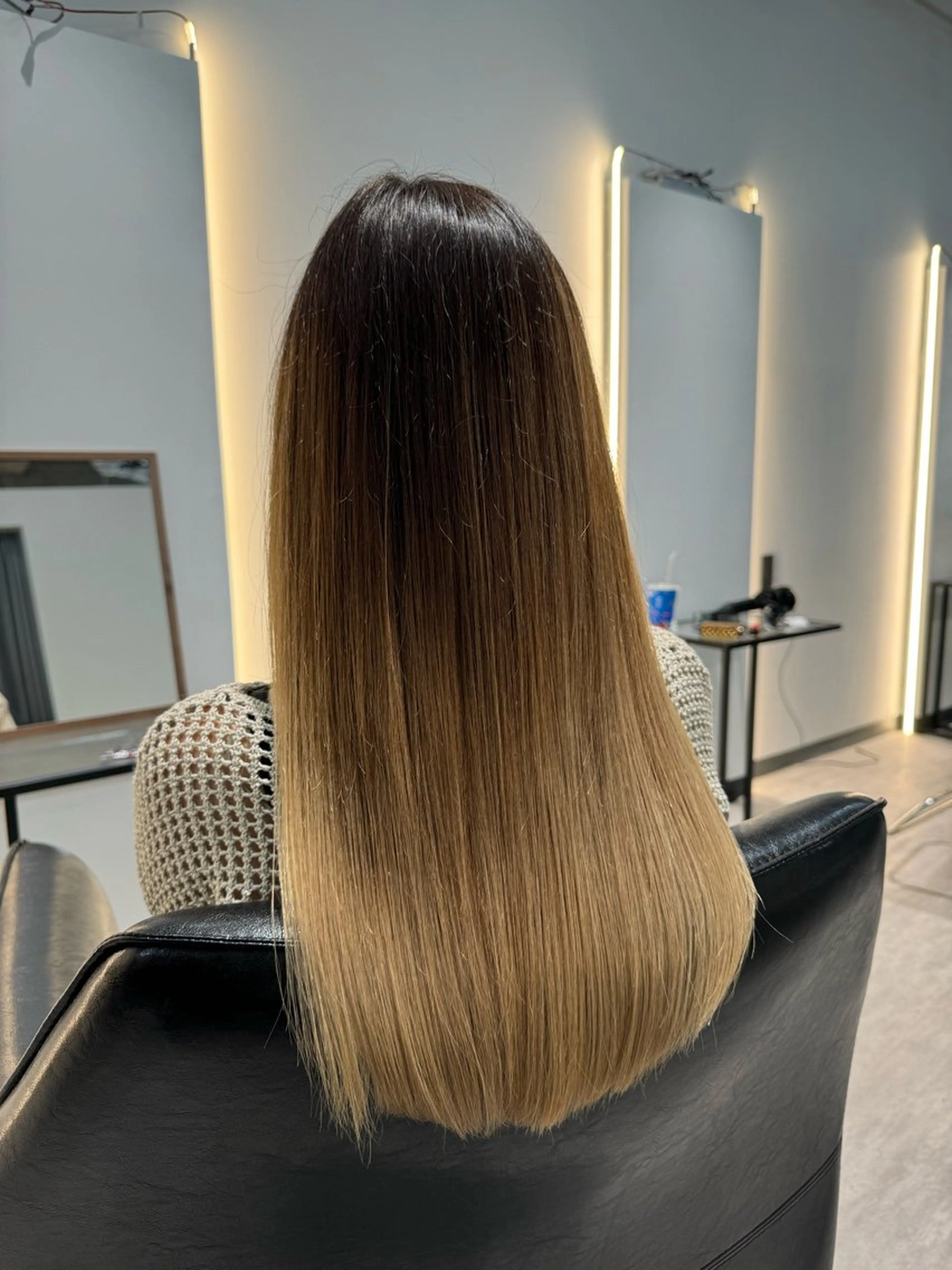 ロング 髪質改善 トリートメント 上村 恵里佳のヘアスタイル