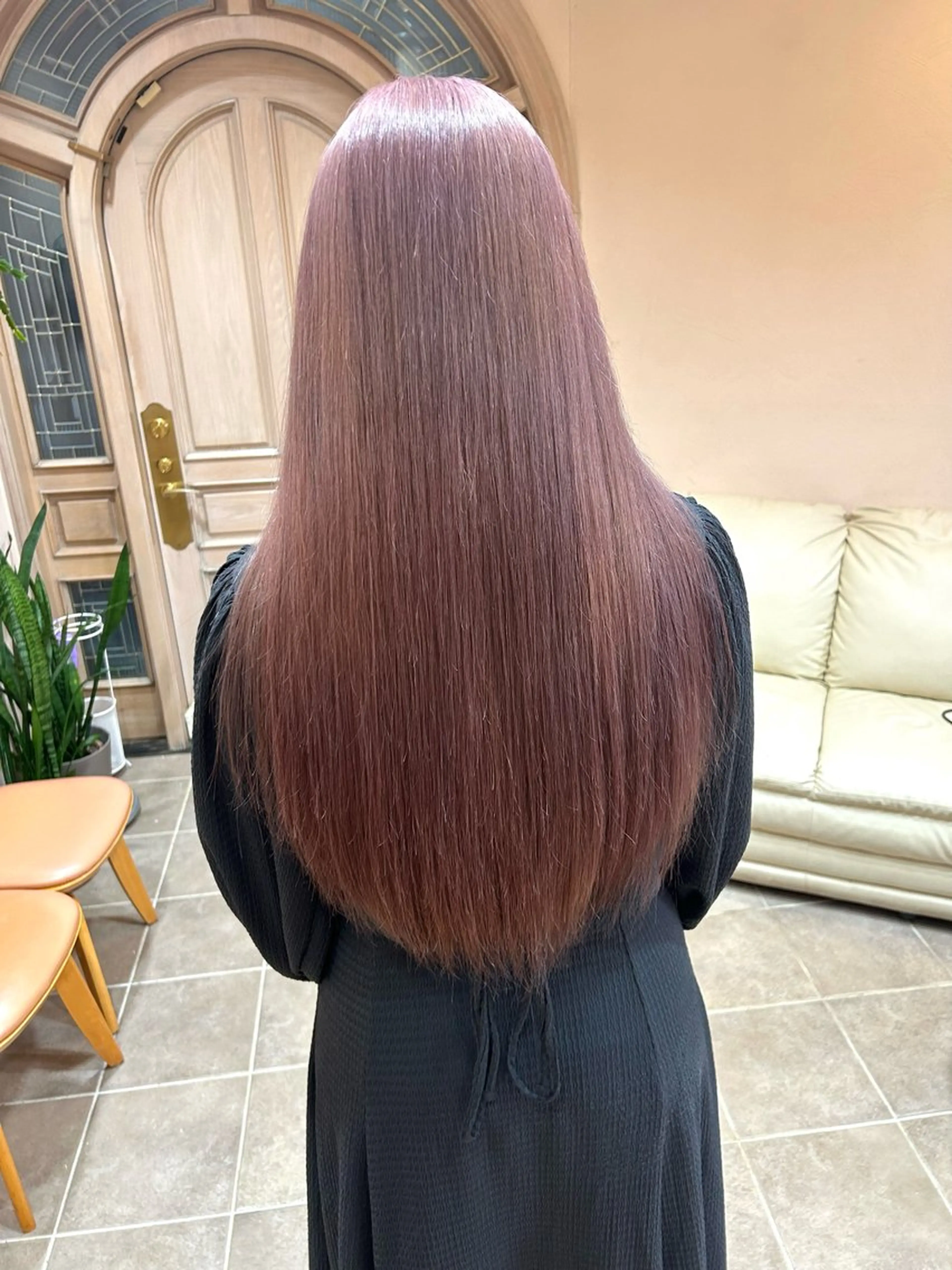 ロング ヘアカラー mayu .のヘアスタイル