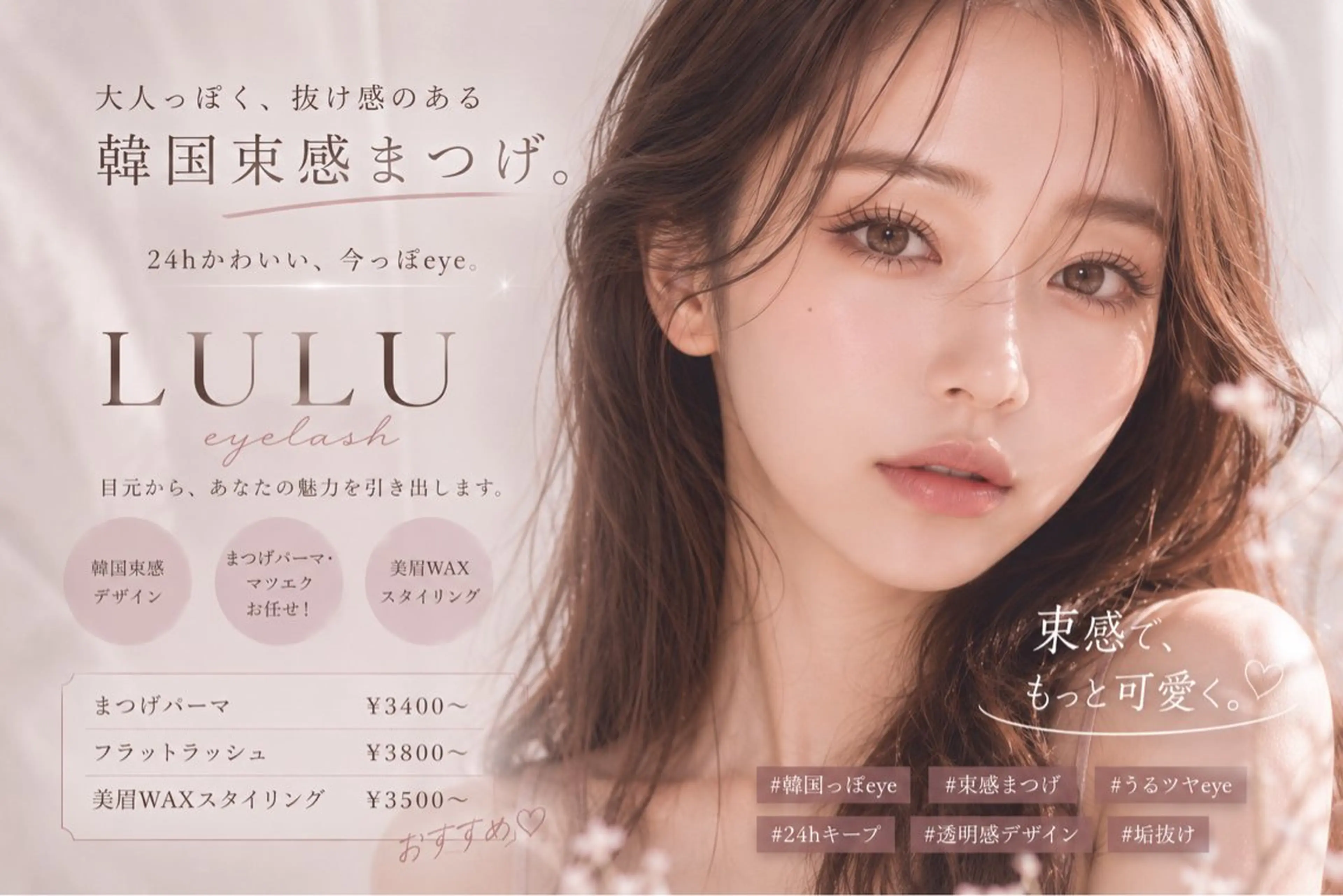 マツエク・マツパ ✳︎LULU eye lash mikiのマツエク・マツパデザイン