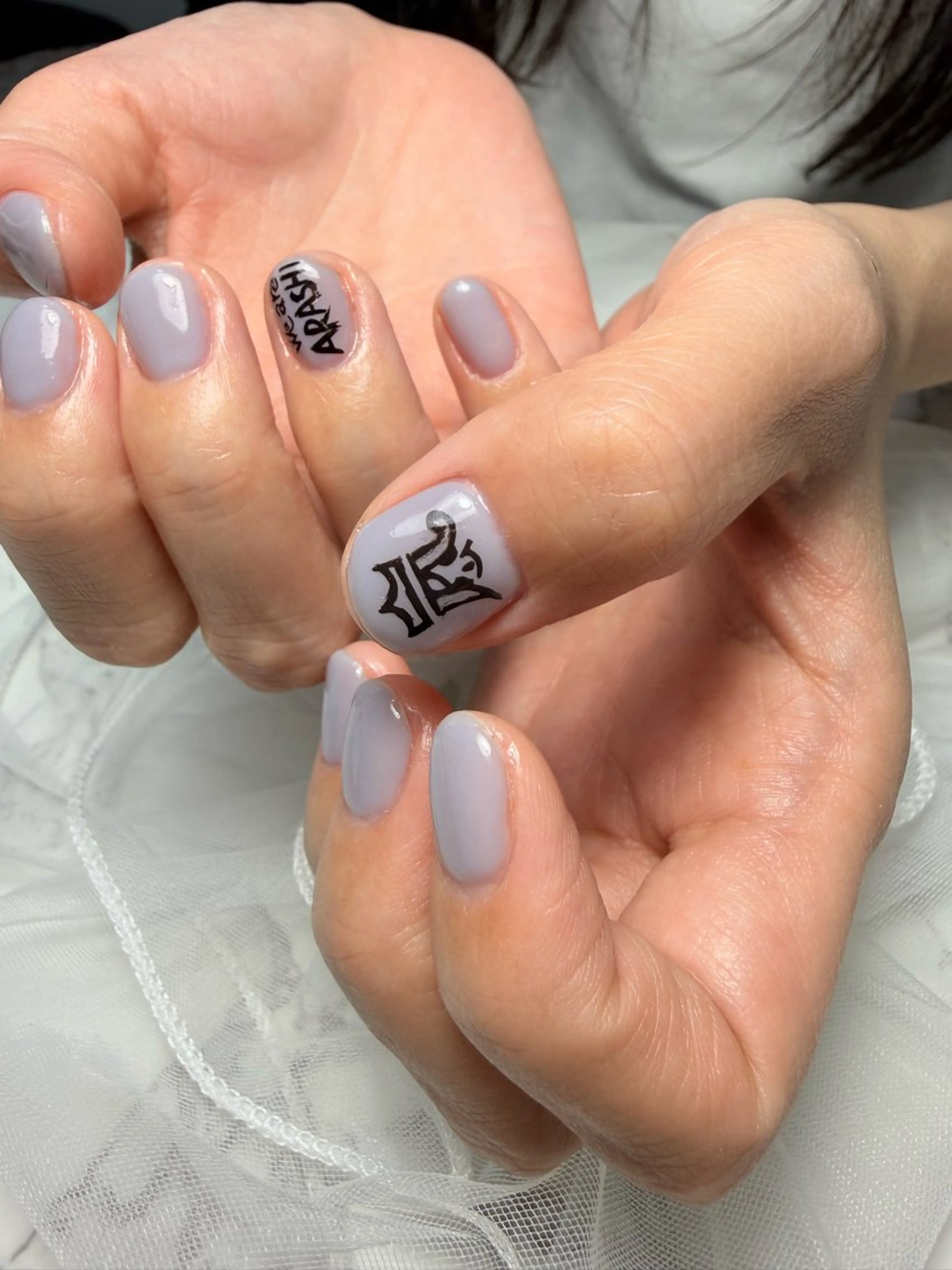 ネイル アートネイル チークネイル フラッシュネイル フラッシュマグ フレンチネイル M.N_ nailのネイルデザイン