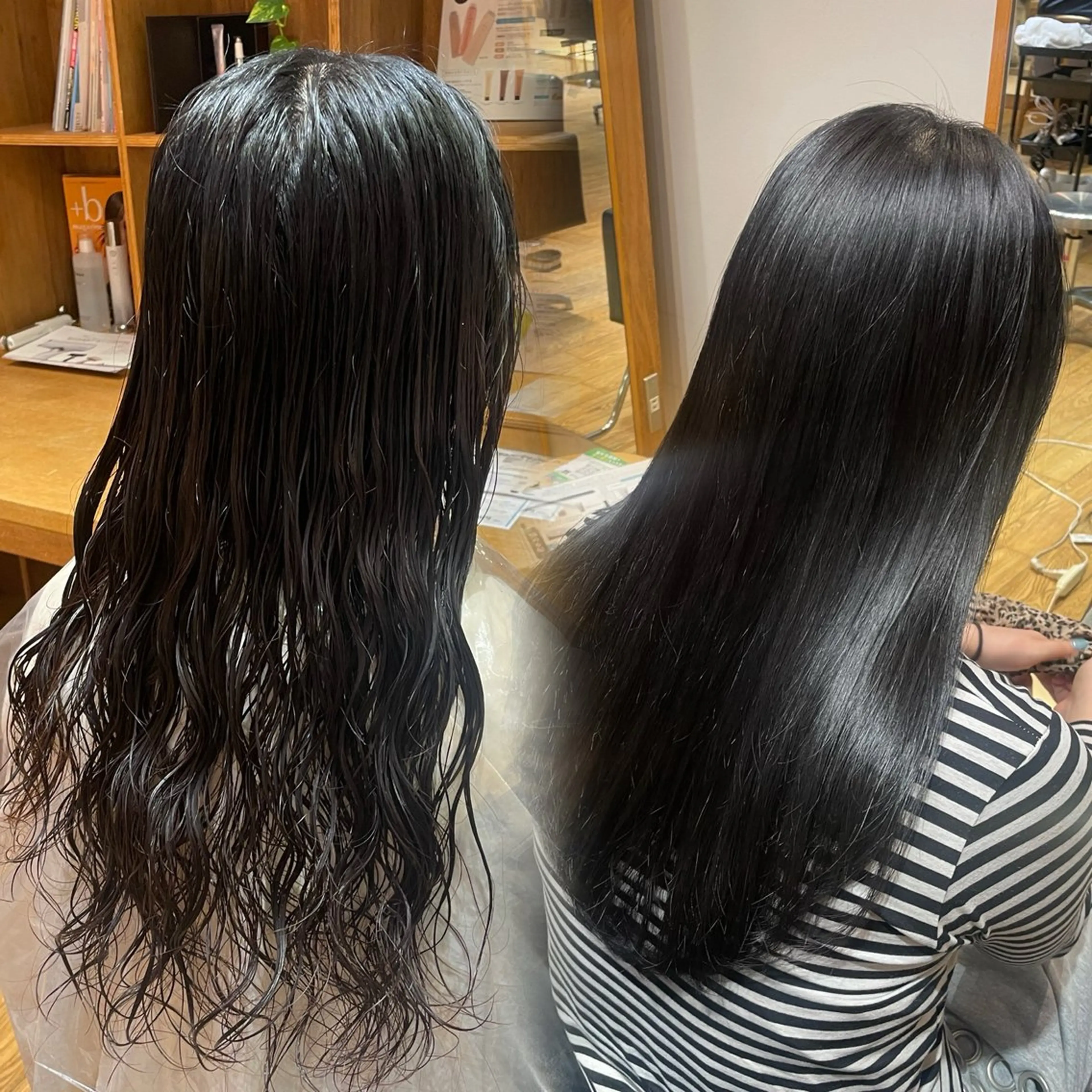 ロング パーマ ストレートパーマ 縮毛矯正 縮毛矯正/レイヤー 🌙児玉光瑠のヘアスタイル