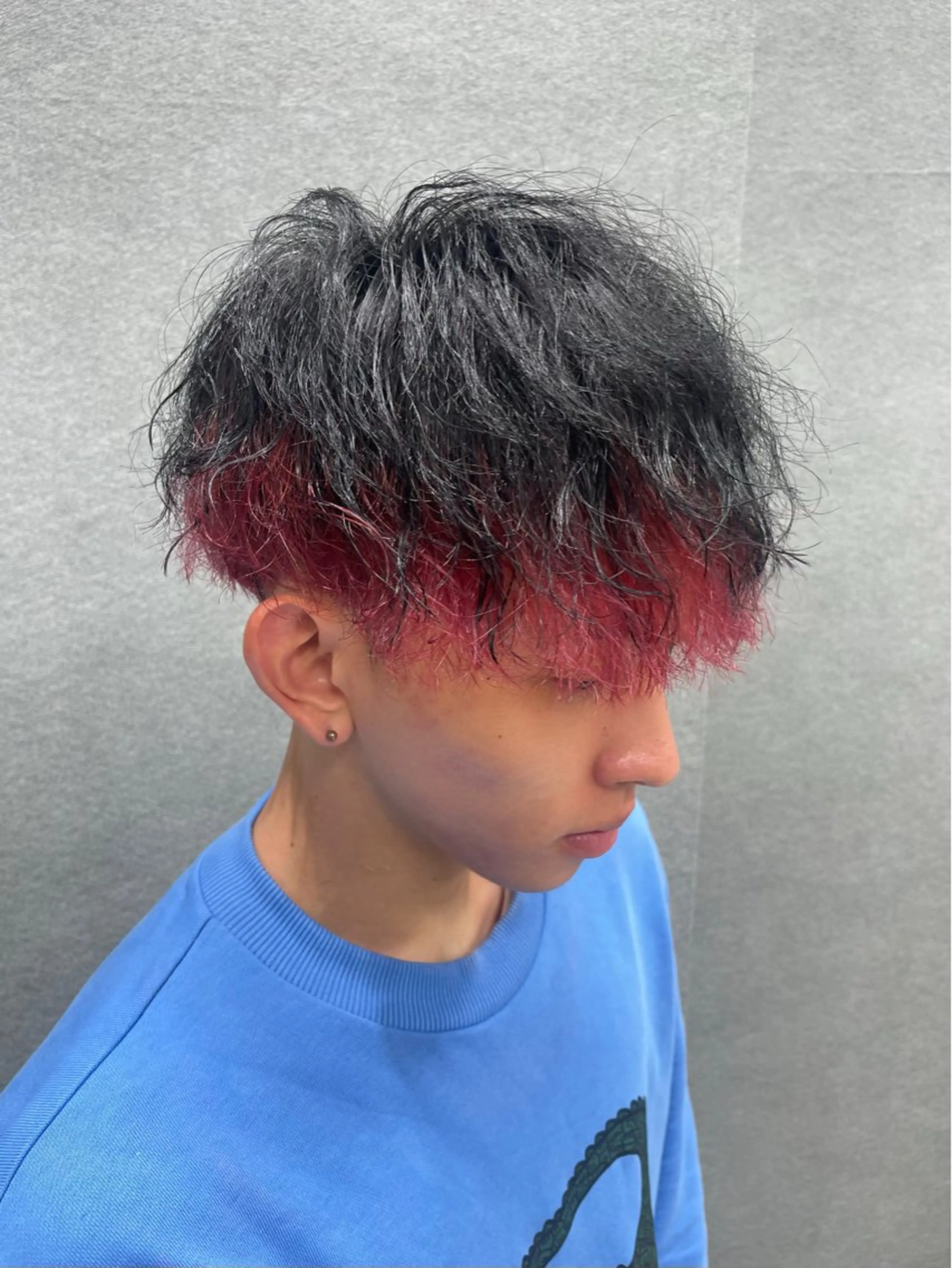 カラー メンズ カット ヘアカラー メンズブリーチカラー /NAOのヘアスタイル