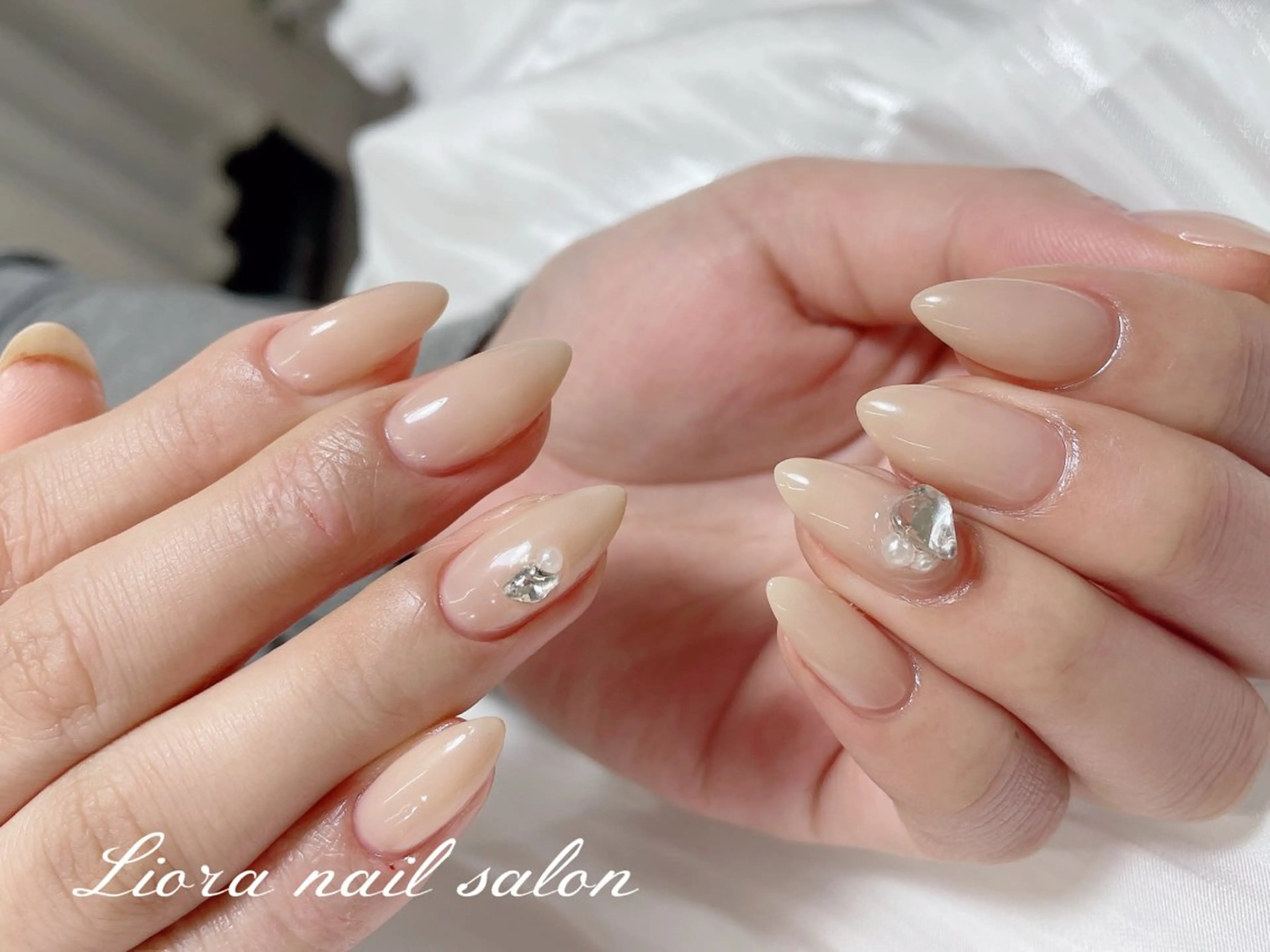 ネイル チークネイル フットネイル フレンチネイル ジェルネイル ガーリー ハンドネイル Liora nail スカルプ専門店のネイルデザイン