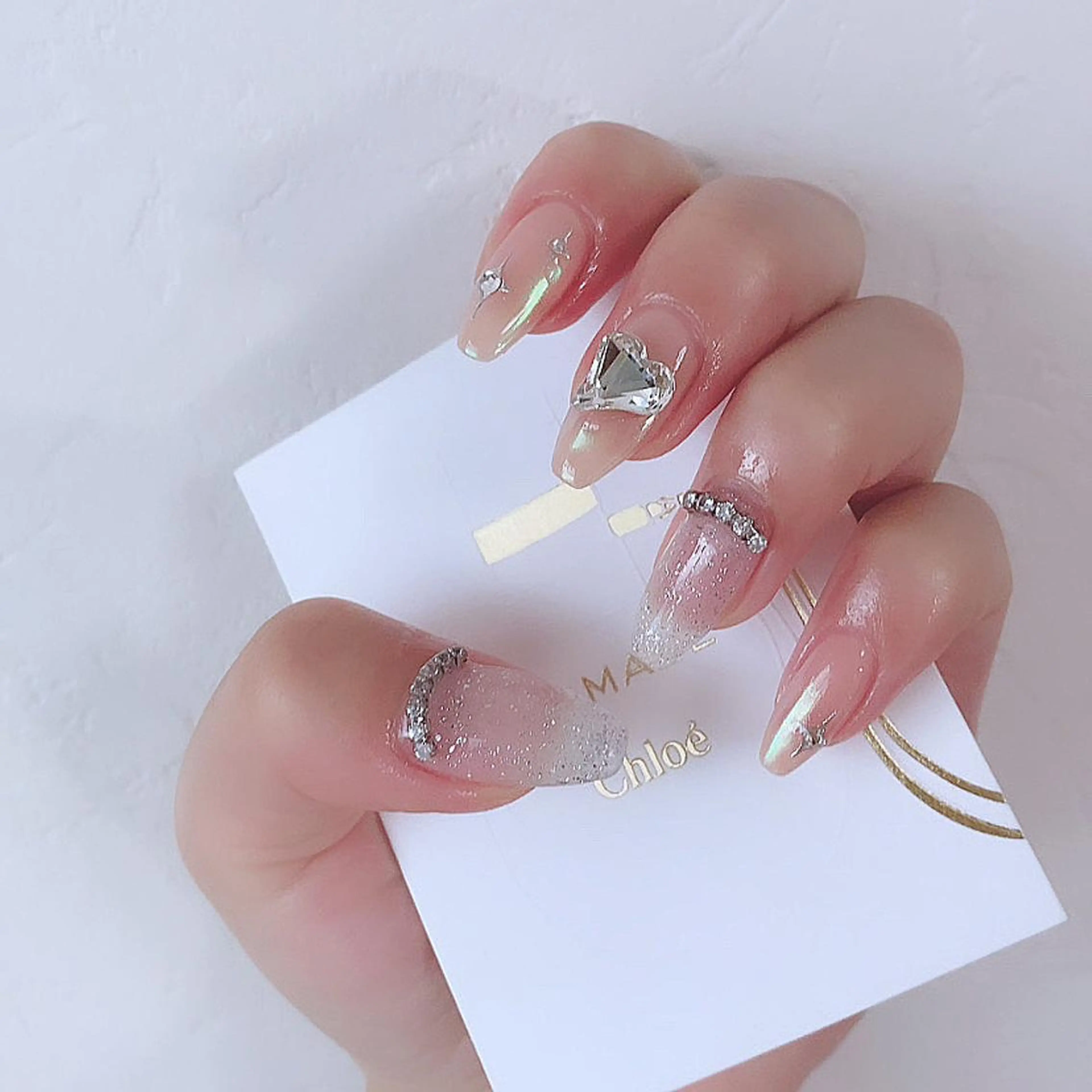 ネイル ハンドネイル 西大分S.Nail 𓏲⋆🪸.⋆⸜🫧のネイルデザイン