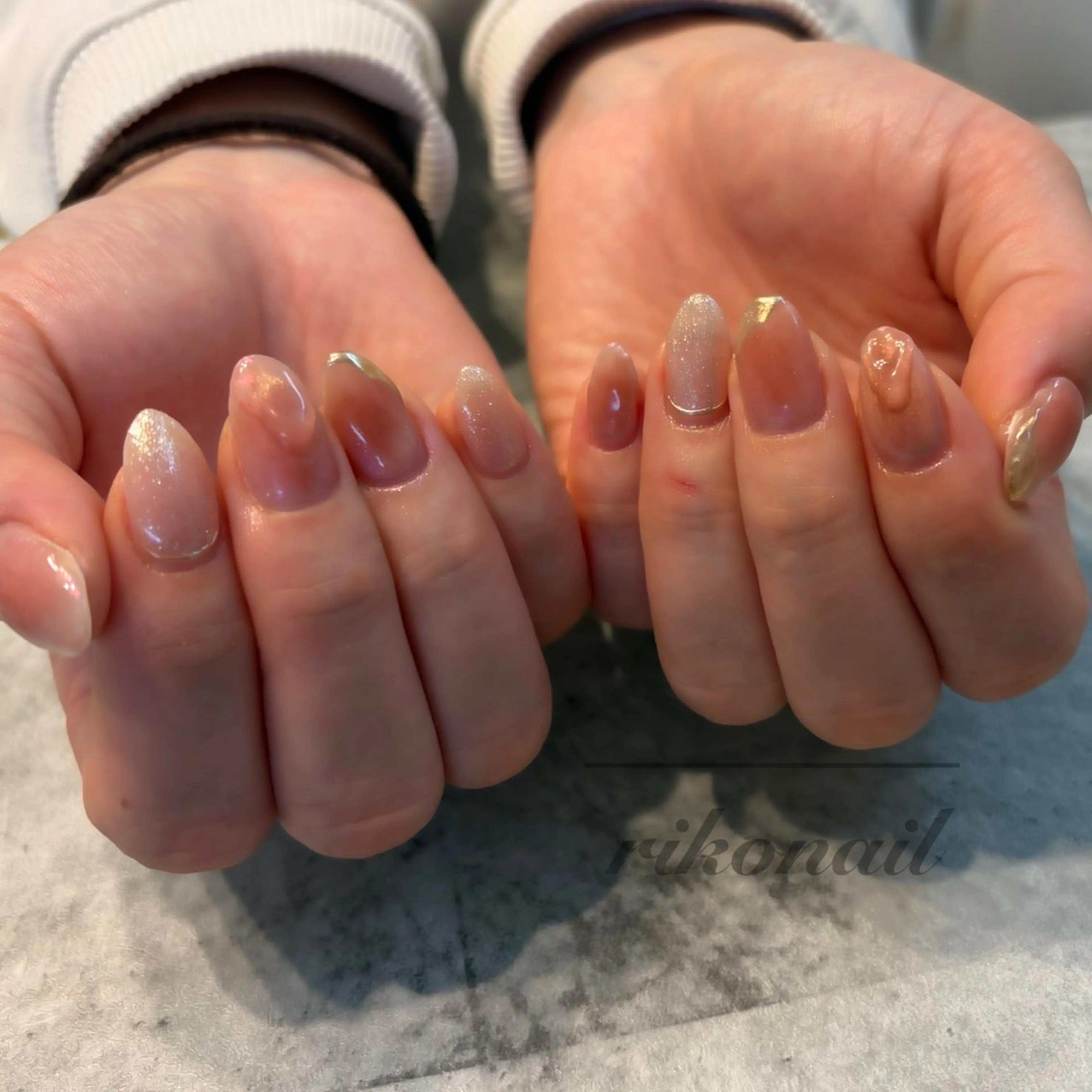 ネイル ハンドネイル riko nailのネイルデザイン