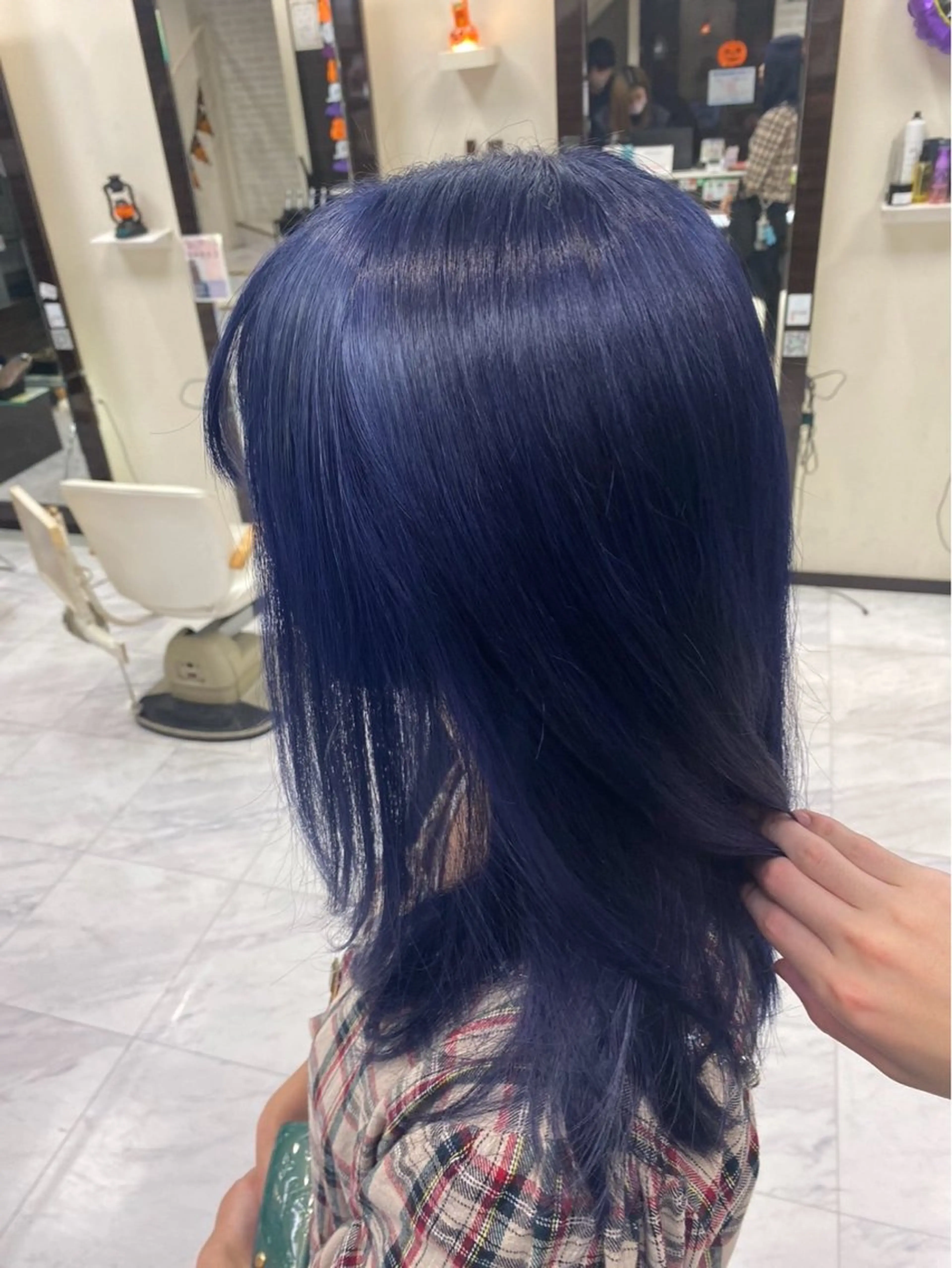 セミロング カラー 🍒KUMAGAI 🍒のヘアスタイル