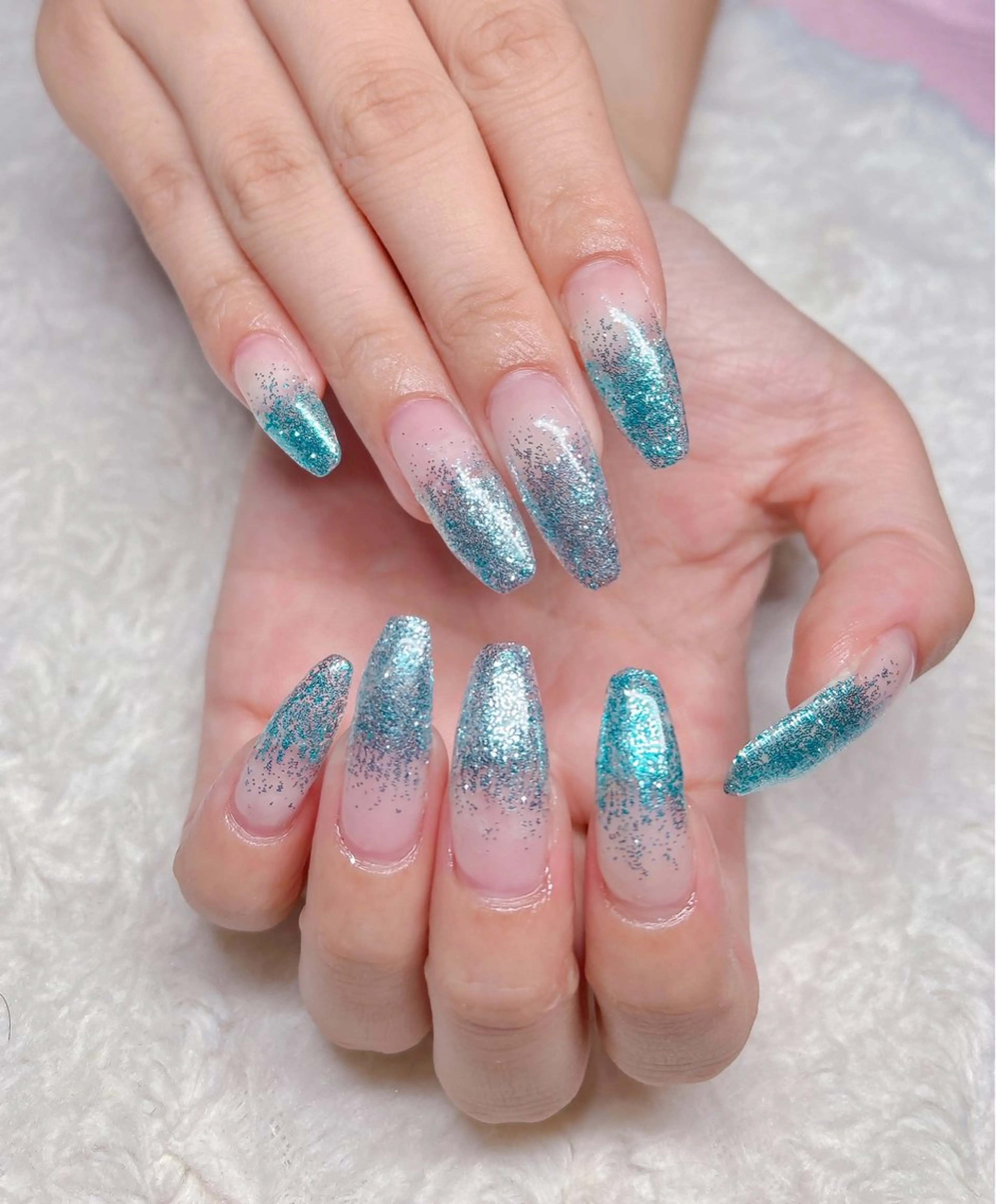 平日限定‼️10本長さだし💅🏽ワンカラーorラメグラ💖（平日以外¥10000）の写真