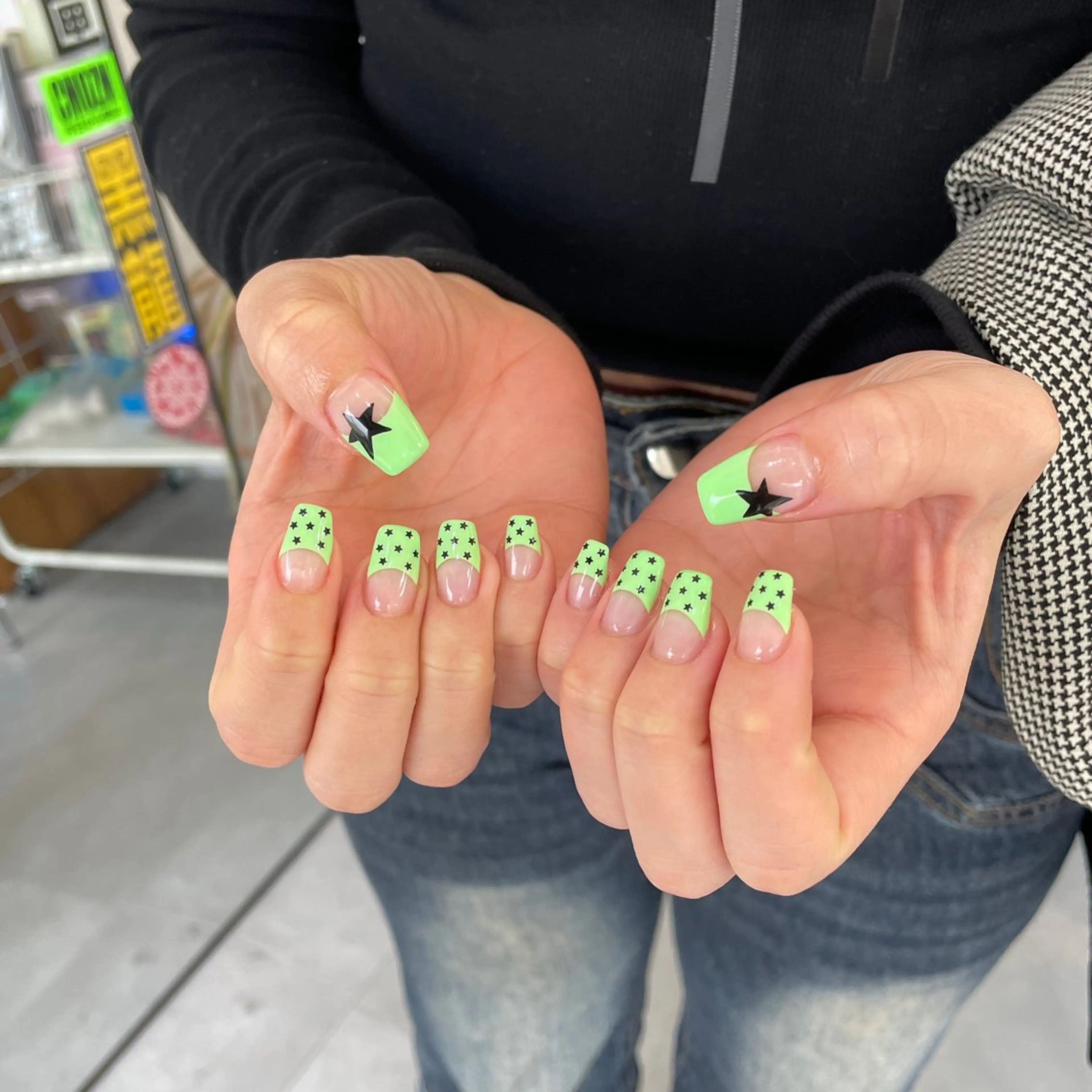 ネイル フレンチネイル ハンドネイル ennail ayaのネイルデザイン