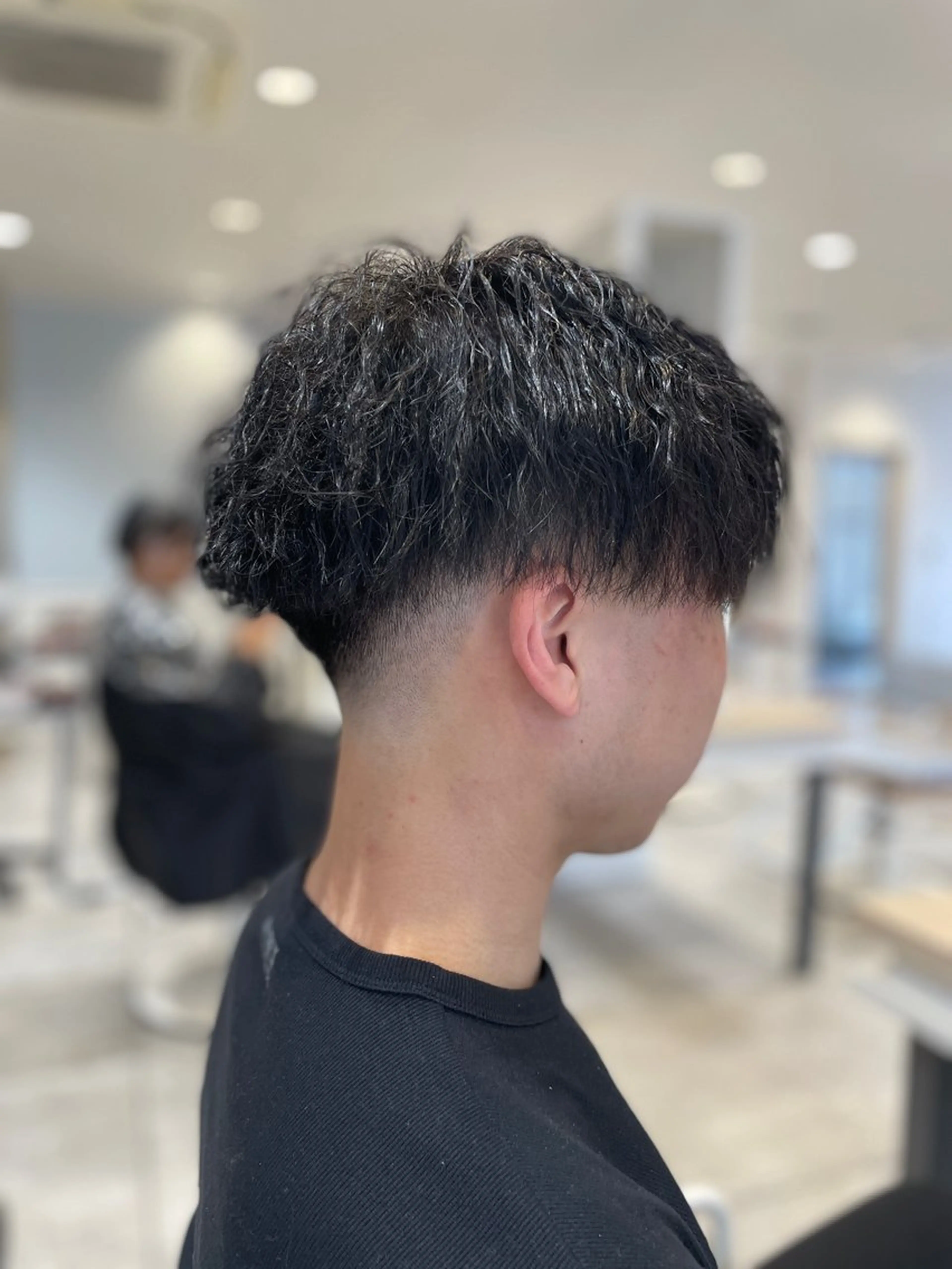 ショート パーマ メンズ カット パーマ メンズパーマ/カット / 古川　諒のヘアスタイル