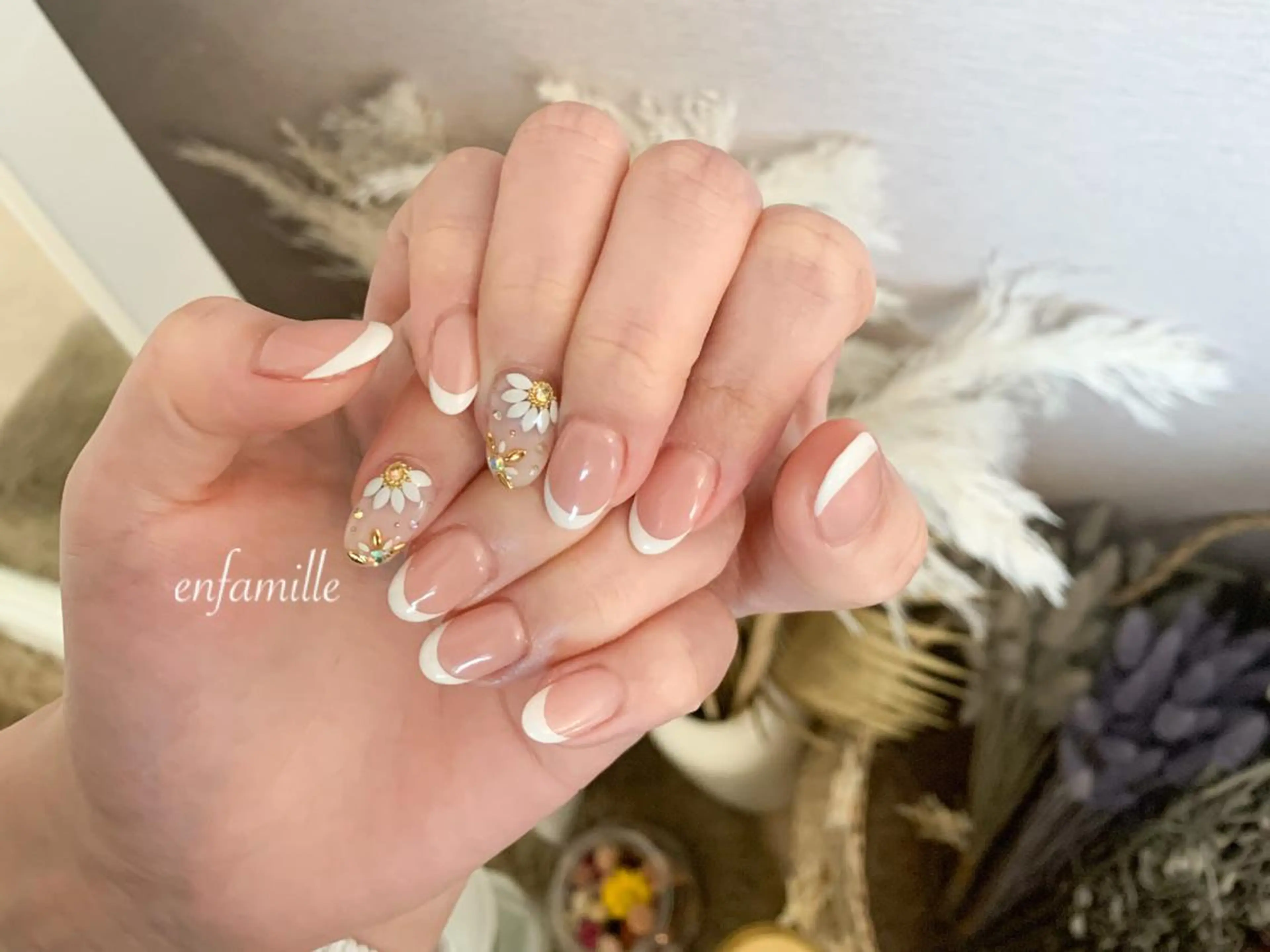 ネイル ハンドネイル nail salon en familleのネイルデザイン