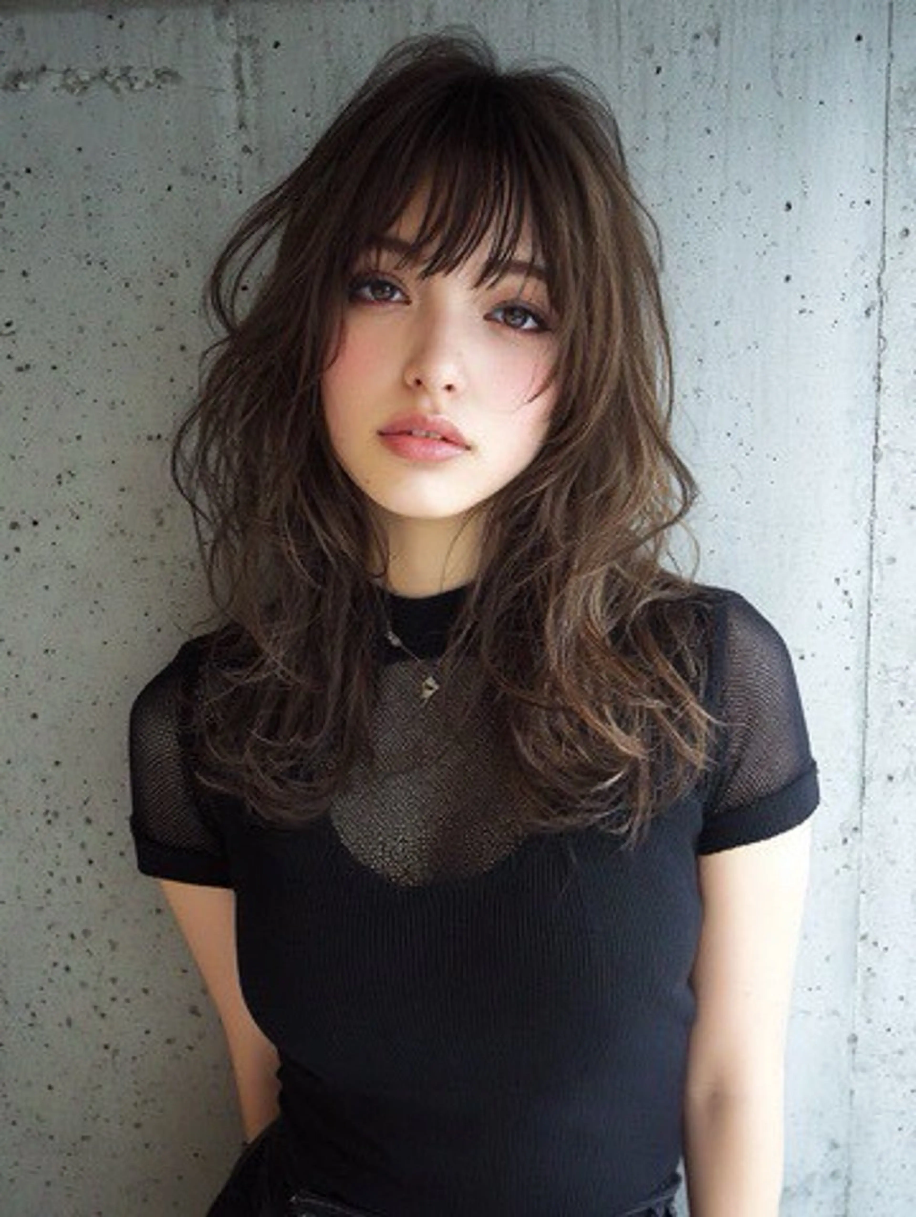 セミロング カラー パーマ ヘアアレンジ メンズ メンズブリーチ アディクシーカラー ブリーチ 透明感カラー イルミナカラー カット ヘアカラー 新宿駅近♡友達とOK 🦋W -ワット -のヘアスタイル