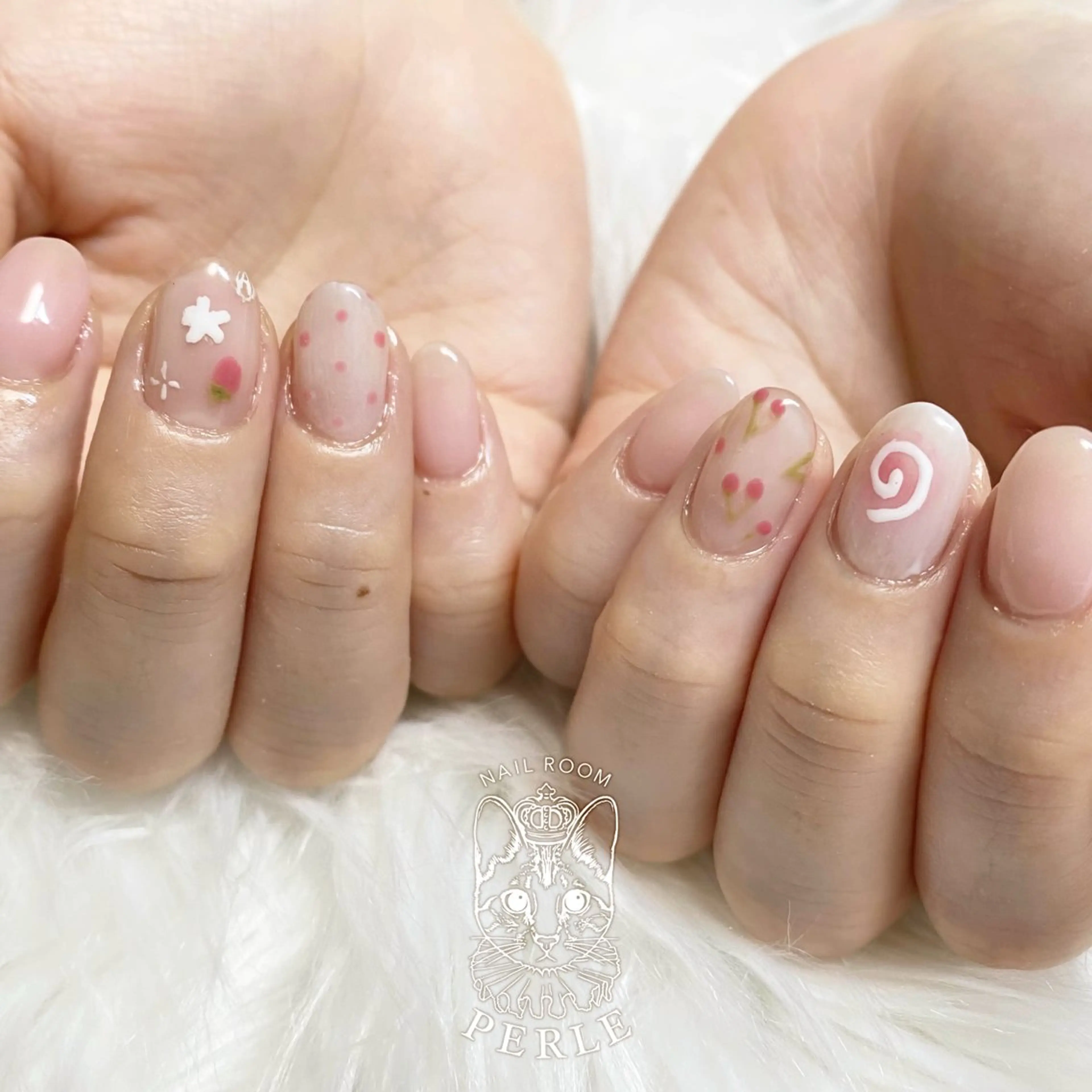 ネイル nail room Perleのネイルデザイン