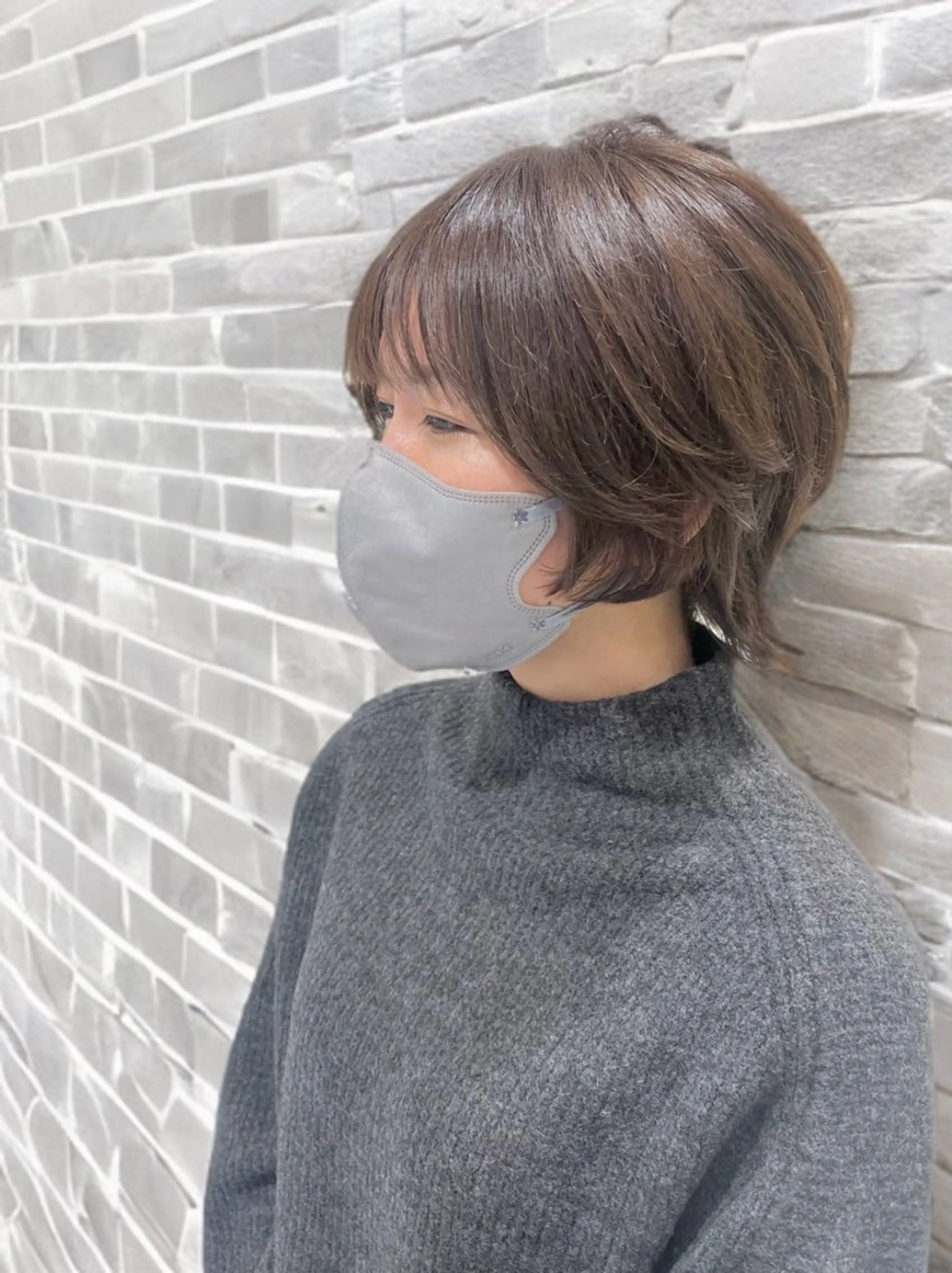 ショート ウルフカット カット ヘアカラー 髪質改善×レイヤー 高嶋のヘアスタイル