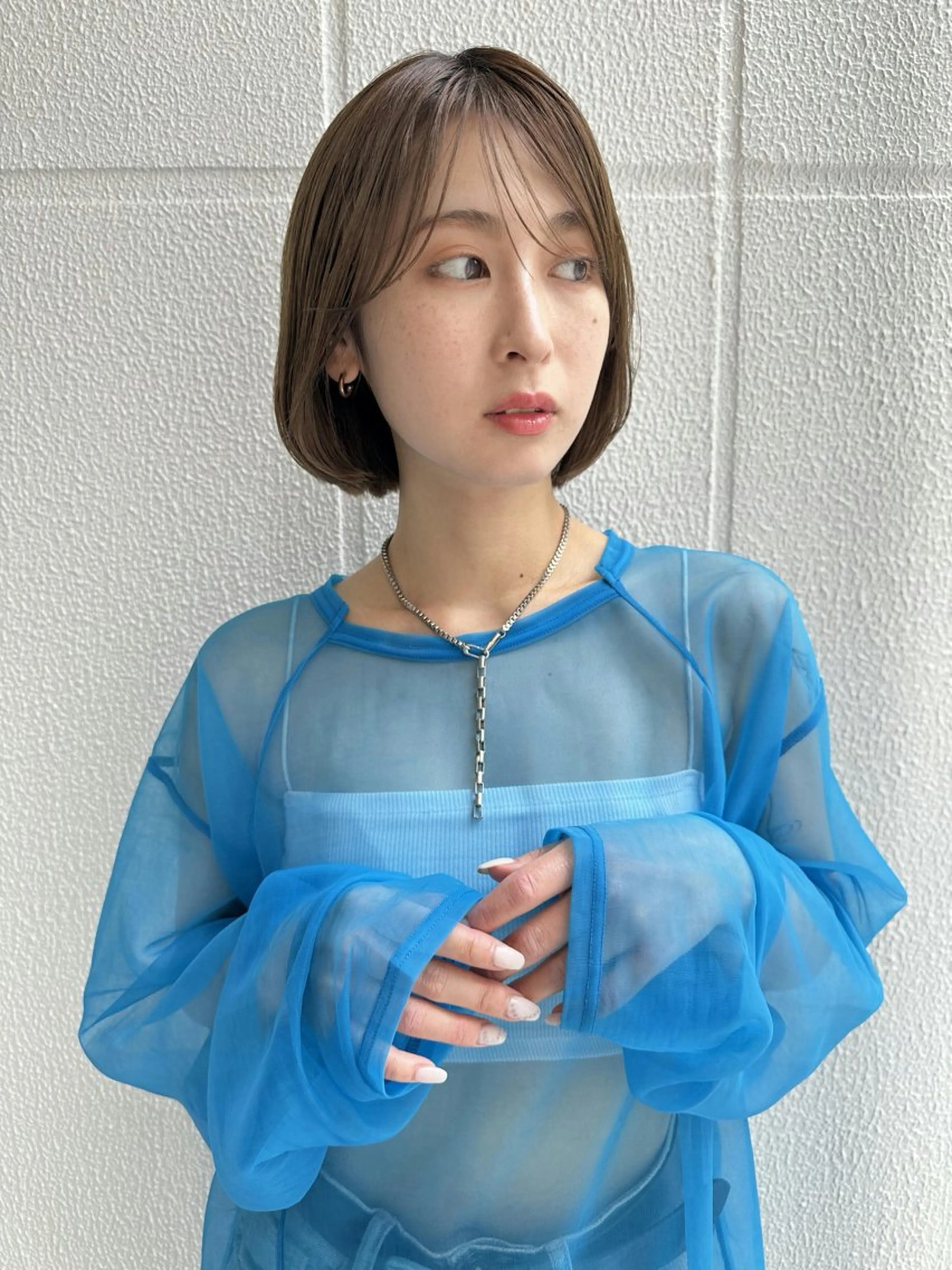 ショート カット 🤍艶カラー🎀ボブ 特化🎀Rio🪽のヘアスタイル