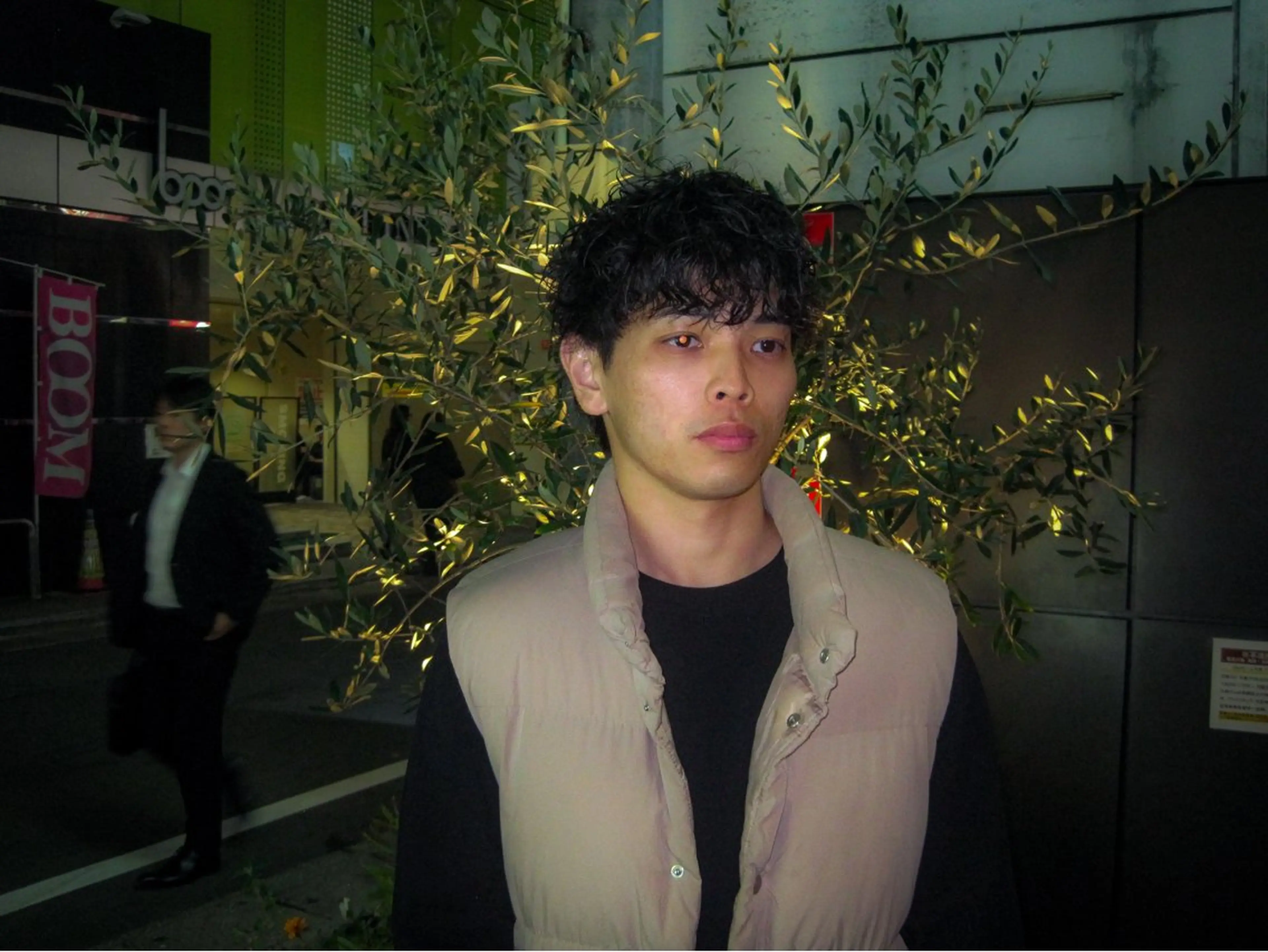 ミディアム カラー パーマ メンズ ミディアムパーマ メンズパーマ メンズ カラー特化/ カラー特化/池田海斗のヘアスタイル