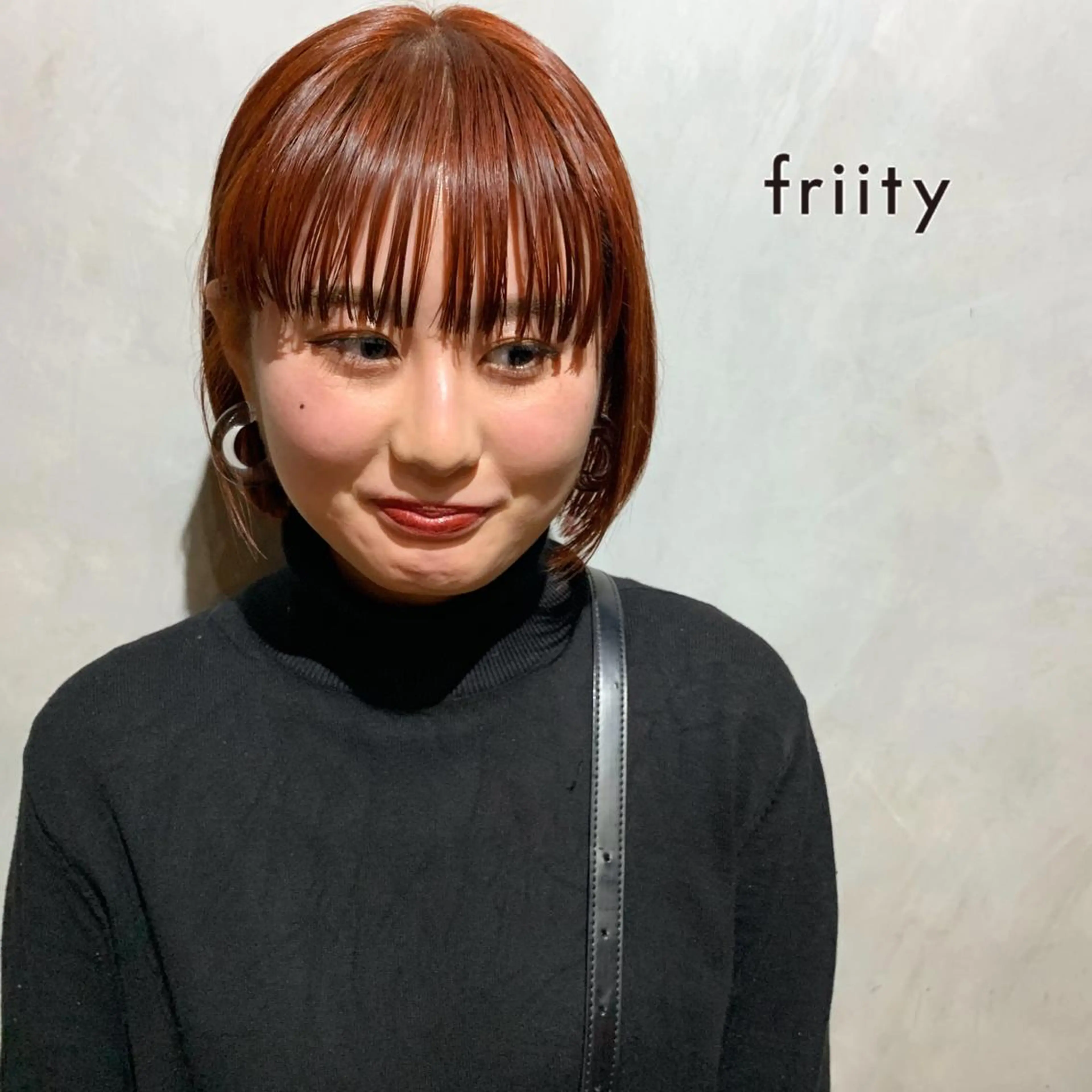 ショート カラー ブラウンカラー レッドカラー レッドブラウン ボブ カット ヘアカラー friity所属・🕊️ HONOKAのヘアスタイル