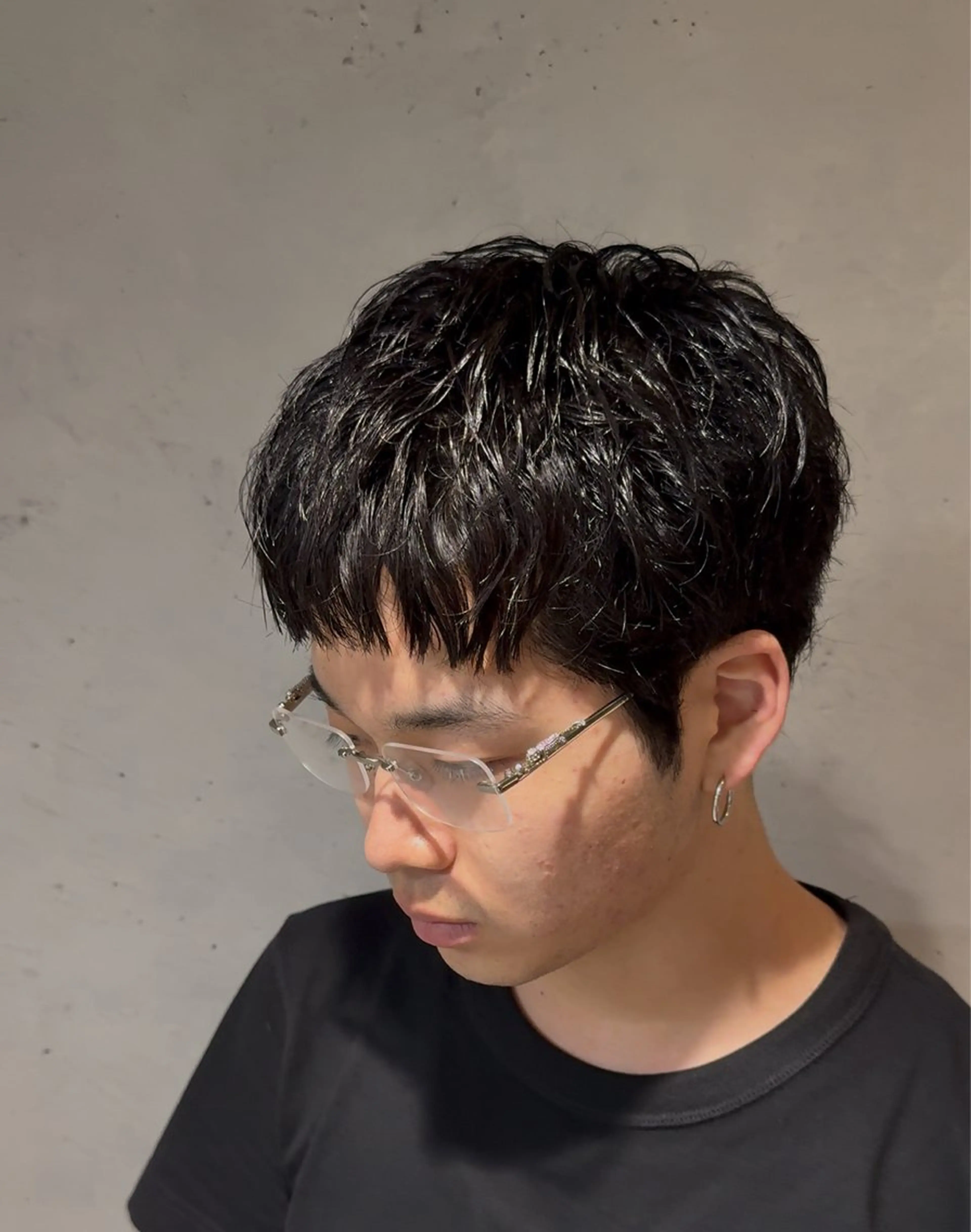 メンズ SALOWIN梅田茶屋町North店所属・岡田/メンズ特化/パ ーマ&ショートのプロのヘアスタイル