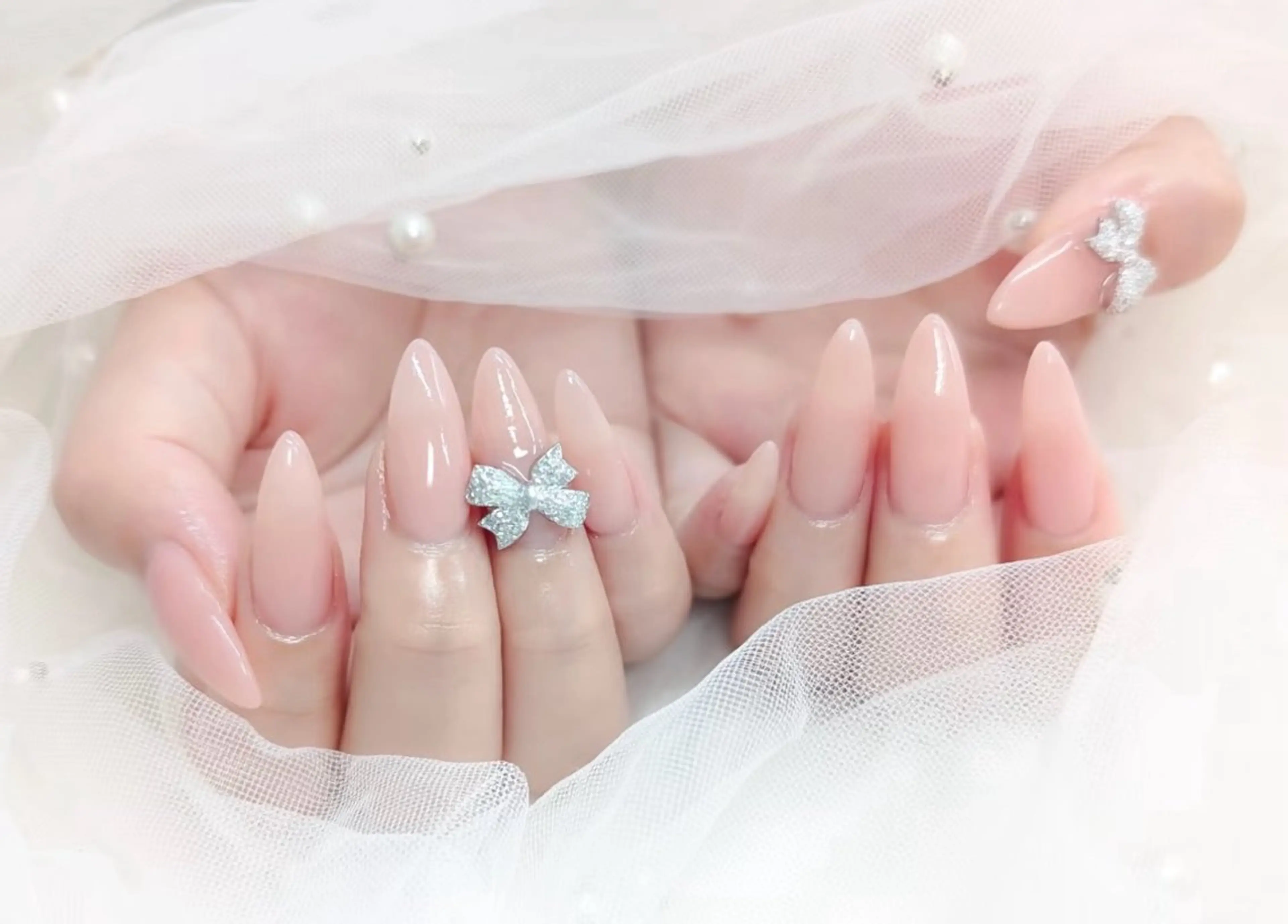 ネイル アートネイル チークネイル 長さ出し フットネイル ジェルネイル For you. Nail Salonのネイルデザイン