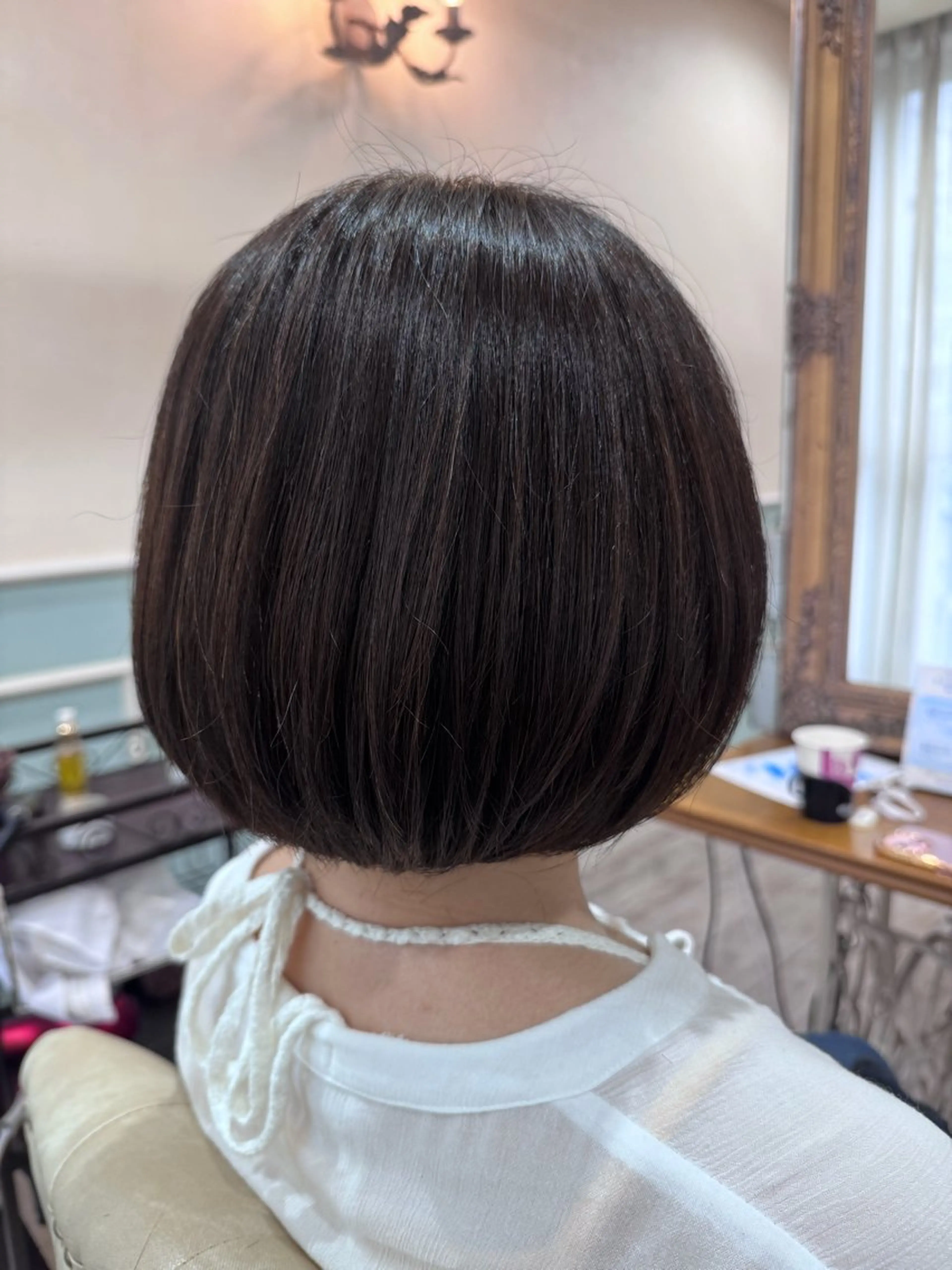 ショート カラー ボブ 髪質改善 レイヤーカット カット ヘアカラー トリートメント 新越谷noble店長 松本拓也▶◀*.のヘアスタイル