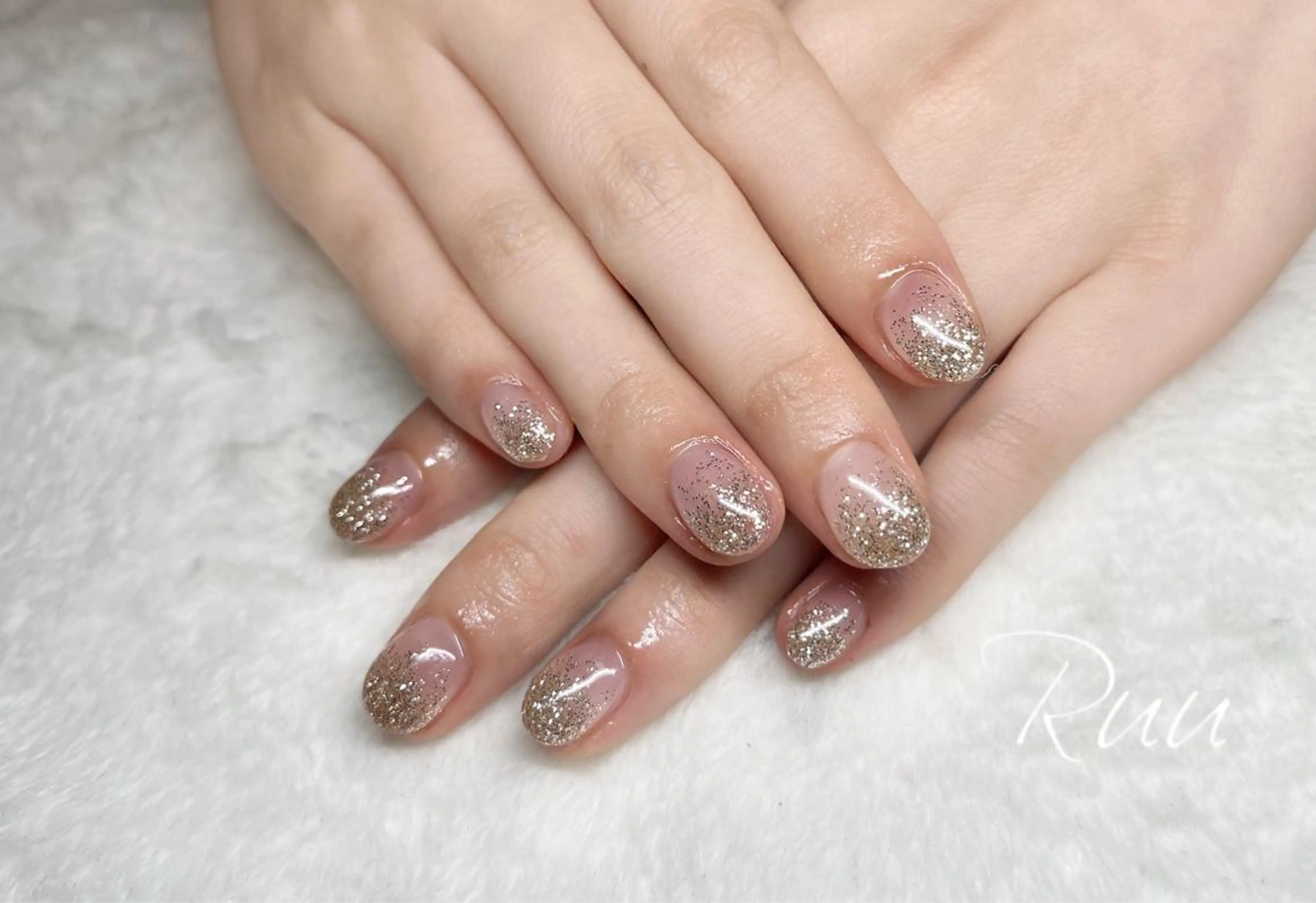 ネイル アートネイル フットネイル フレンチネイル キラキラネイル 韓国ネイル Nail salon Ruuのネイルデザイン
