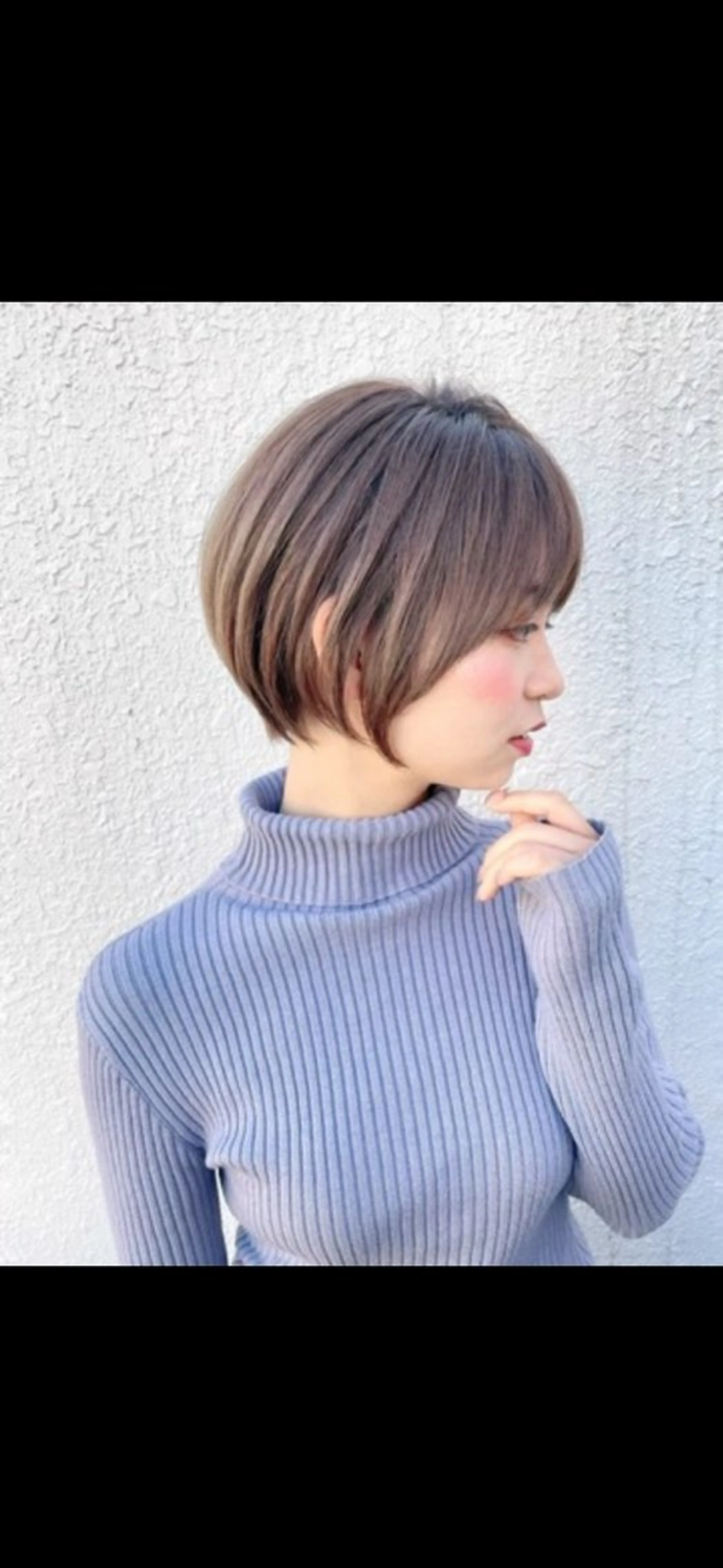 ショート Hazuki🎀 ／韓国ヘア／レイヤーのヘアスタイル