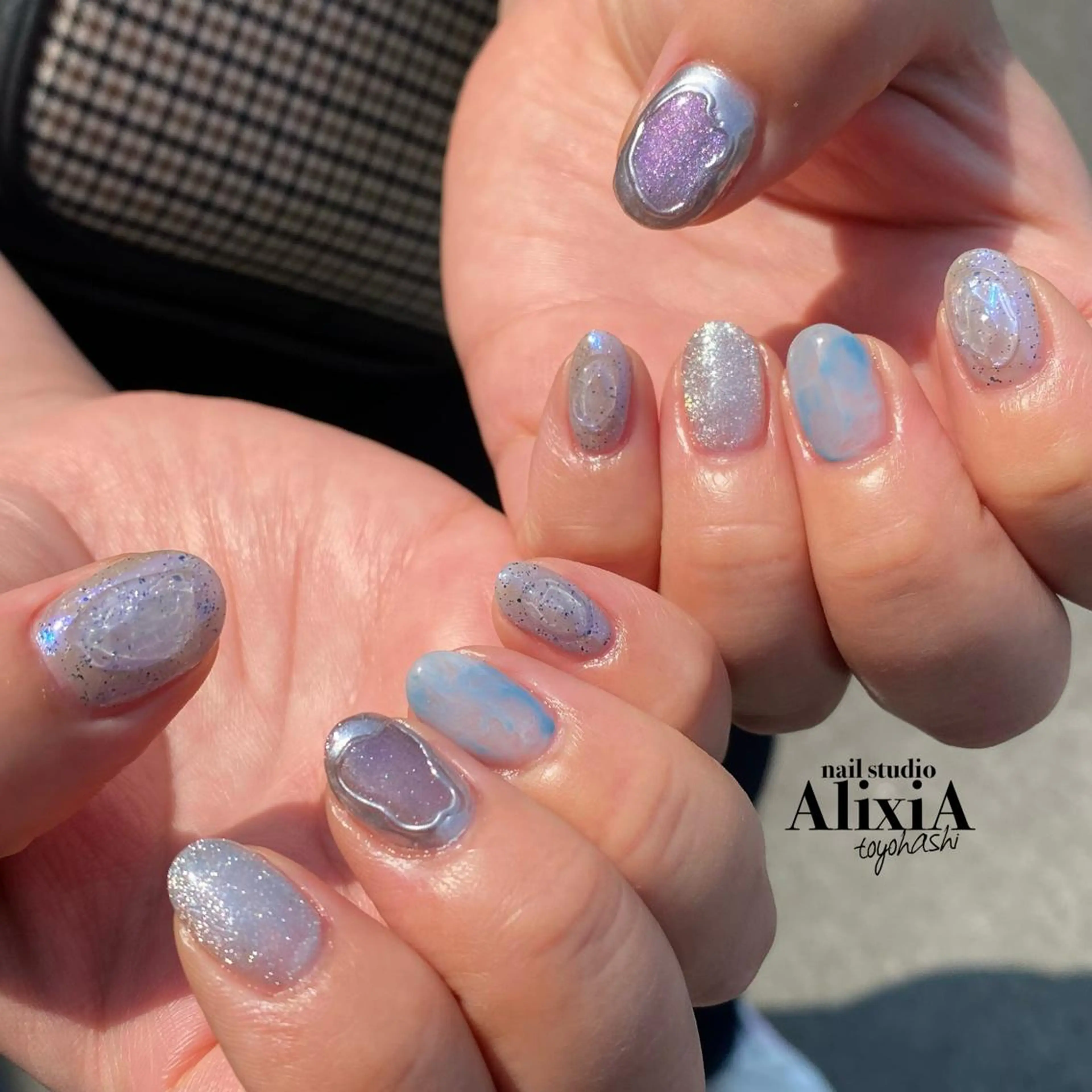 ネイル ハンドネイル AlixiA nail studio所属・AlixiA ゆみのネイルデザイン
