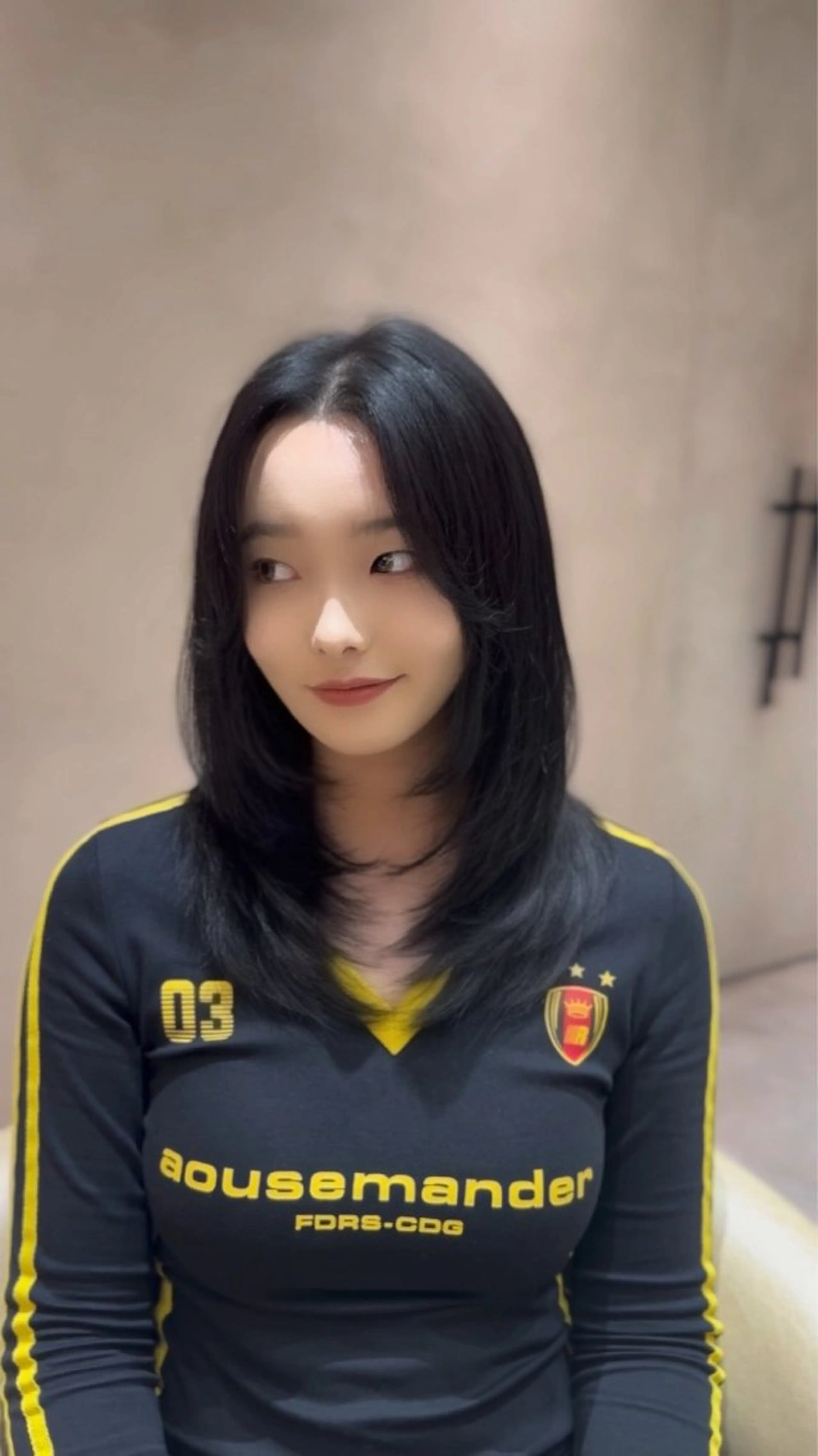 セミロング カット トリートメント 韓国ヘア/館林美容室 /髪質改善/涼のヘアスタイル